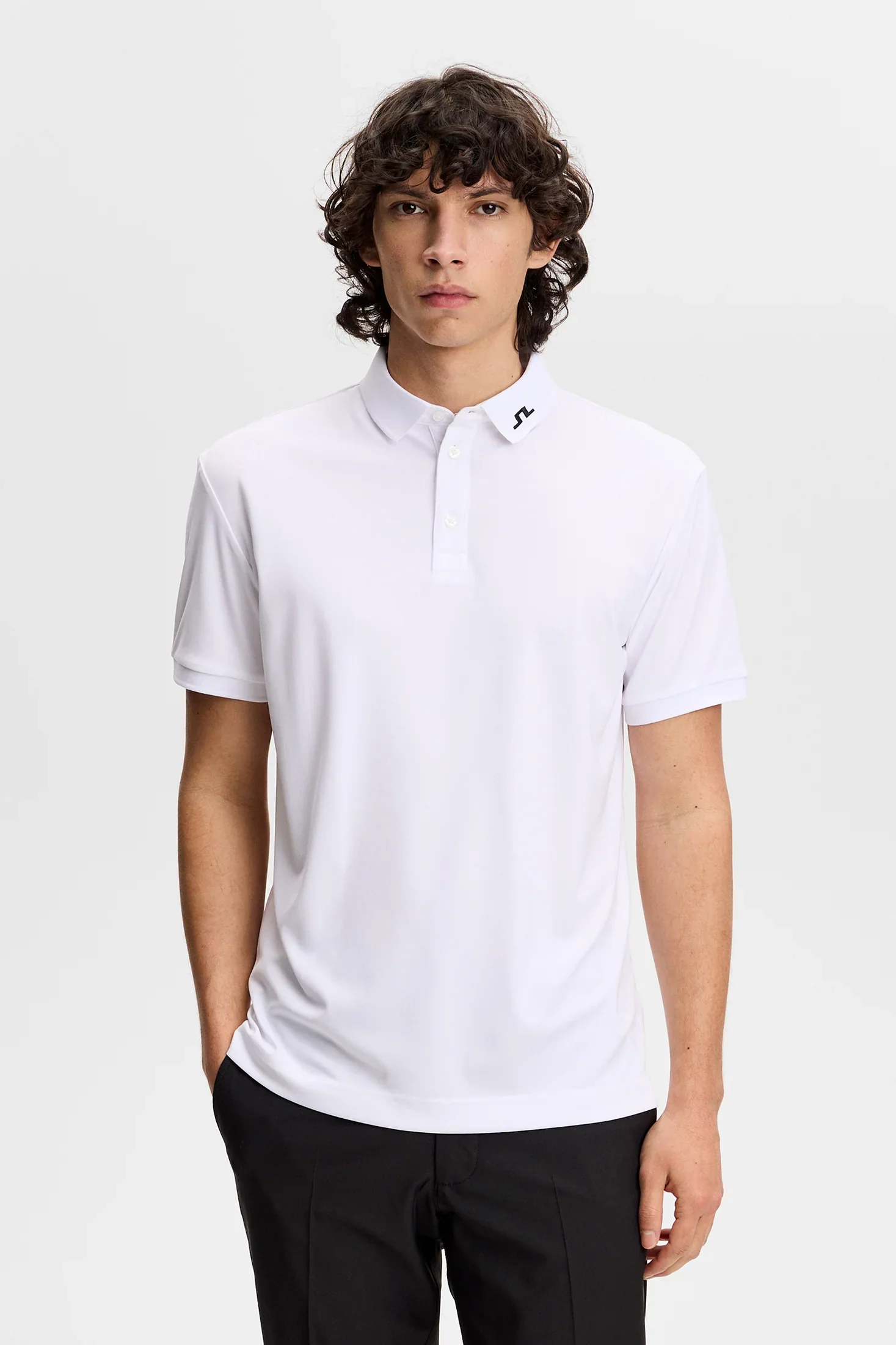 J.LINDEBERG KV Polo Shirt – Men’s – White - Image 2