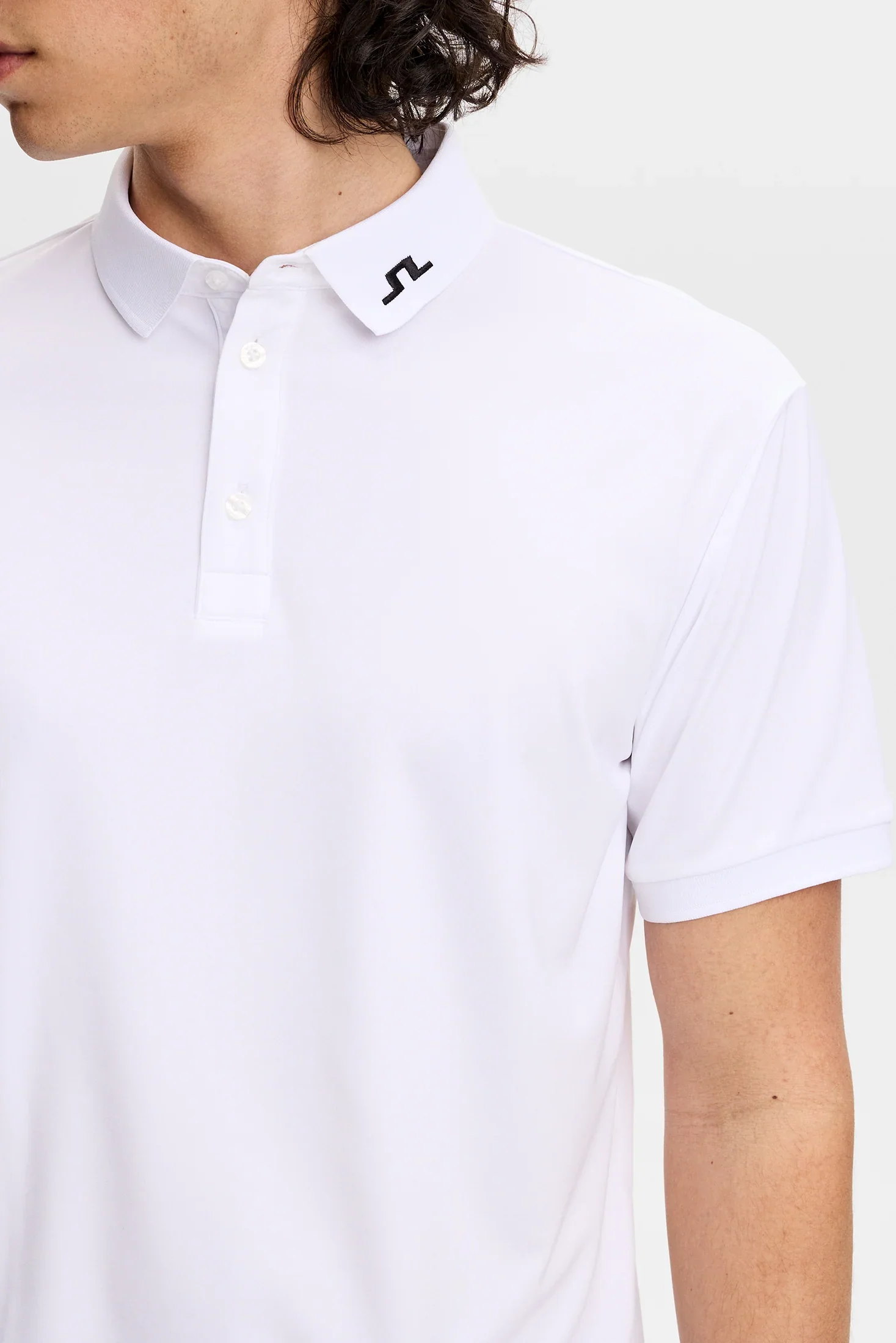 J.LINDEBERG KV Polo Shirt – Men’s – White - Image 3