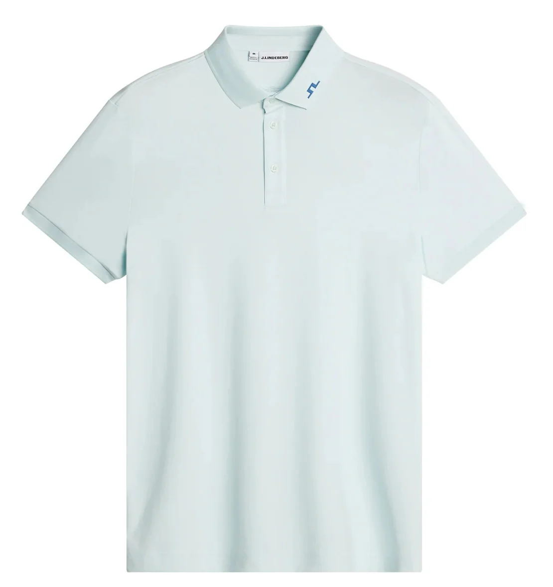 J.LINDEBERG KV Print Polo Shirt – Men’s – Blue Haze / Paradise Skylight - Image 4