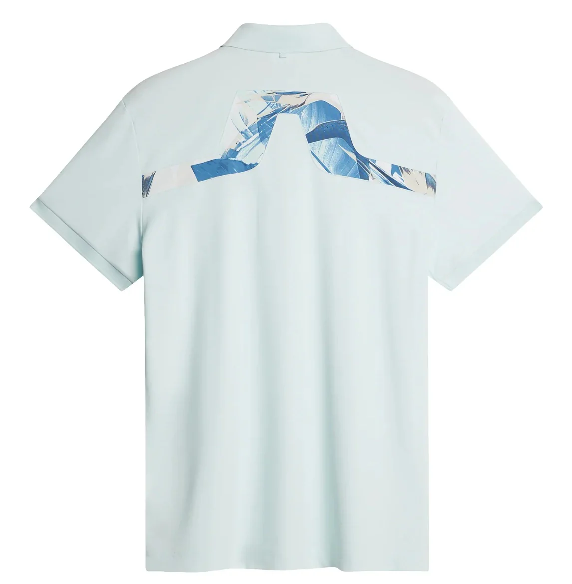 J.LINDEBERG KV Print Polo Shirt – Men’s – Blue Haze / Paradise Skylight - Image 5
