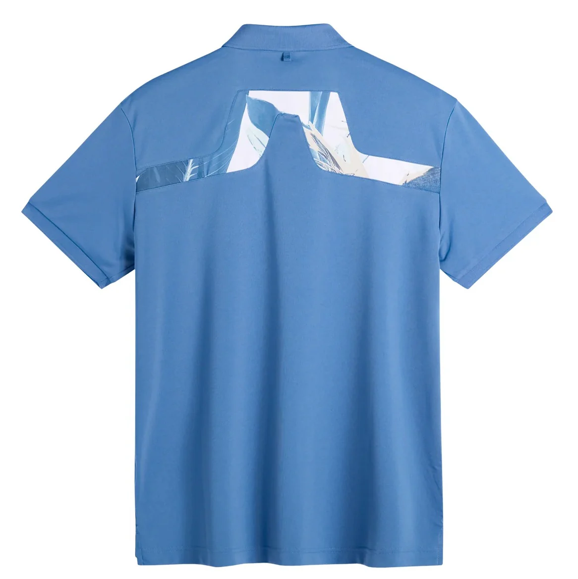 J.LINDEBERG KV Print Polo Shirt – Men’s – Federal Blue - Image 6