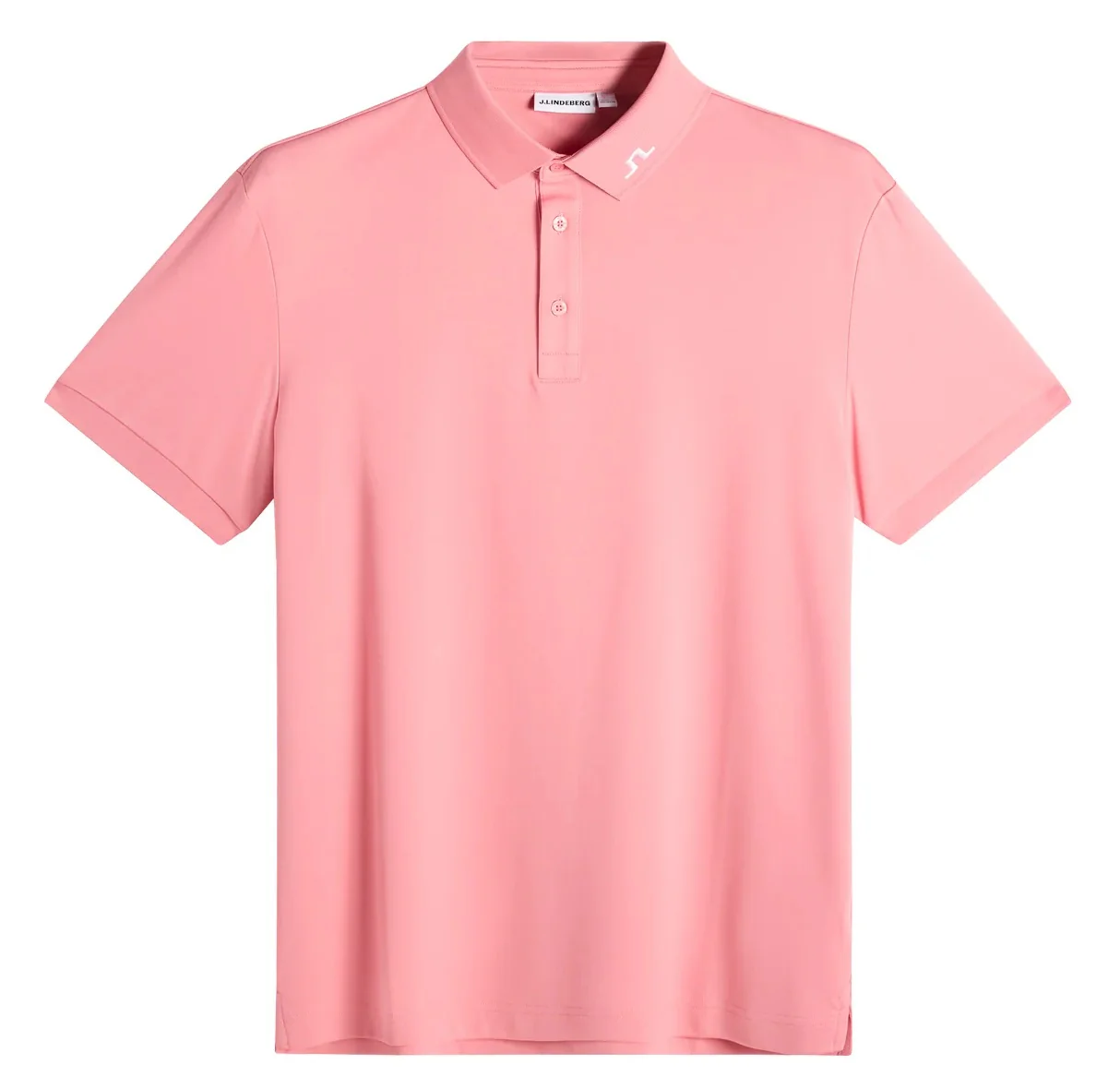 J.LINDEBERG KV Print Polo Shirt – Men’s – Flamingo Plume - Image 4