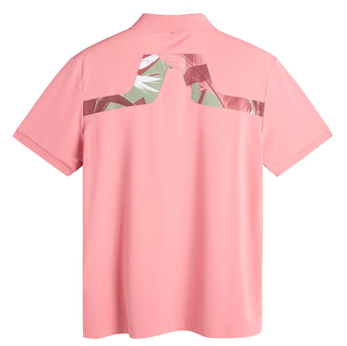 J.LINDEBERG KV Print Polo Shirt – Men’s – Flamingo Plume - Image 5