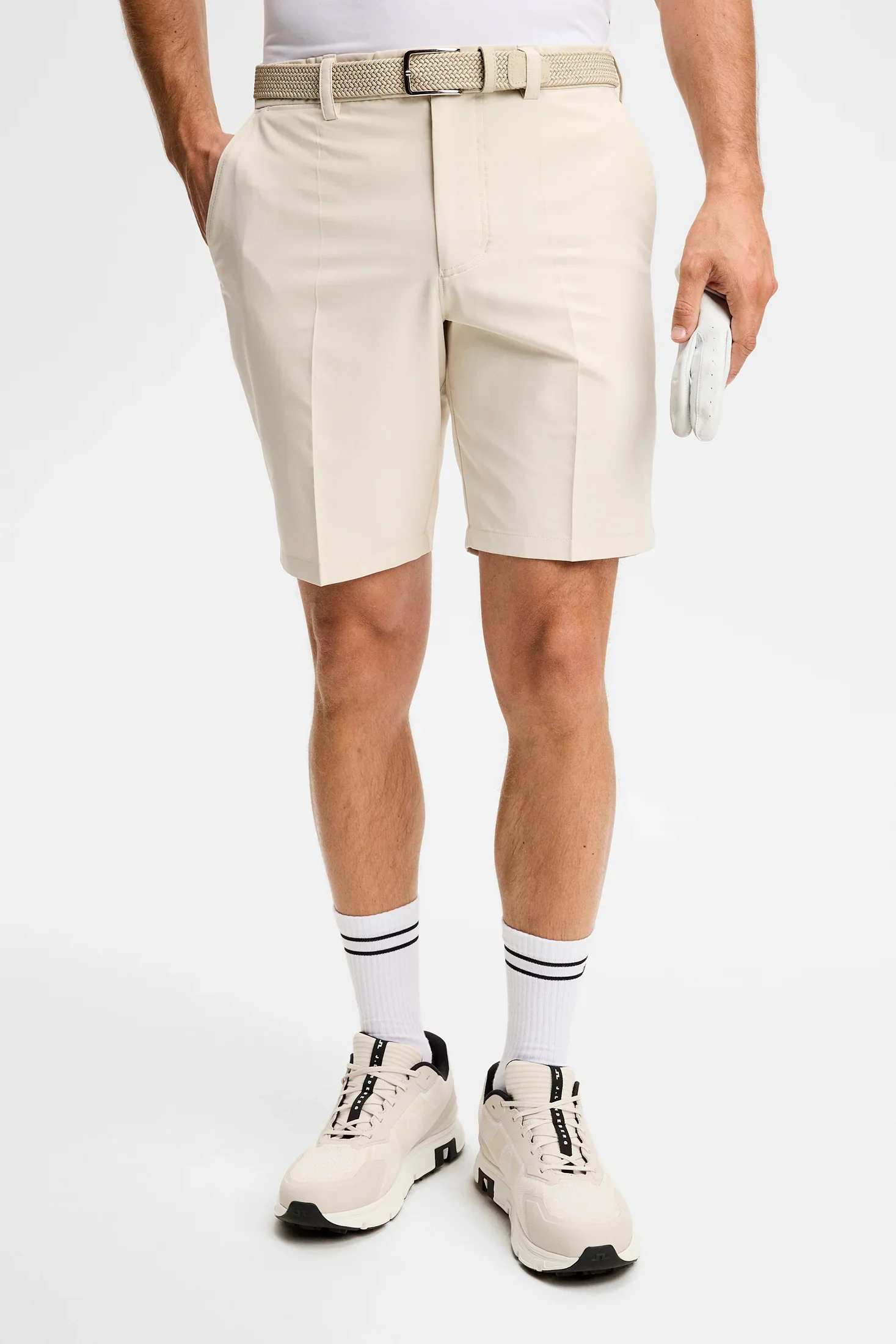 J.LINDEBERG Mitch Golf Shorts – Men’s – Moonbeam