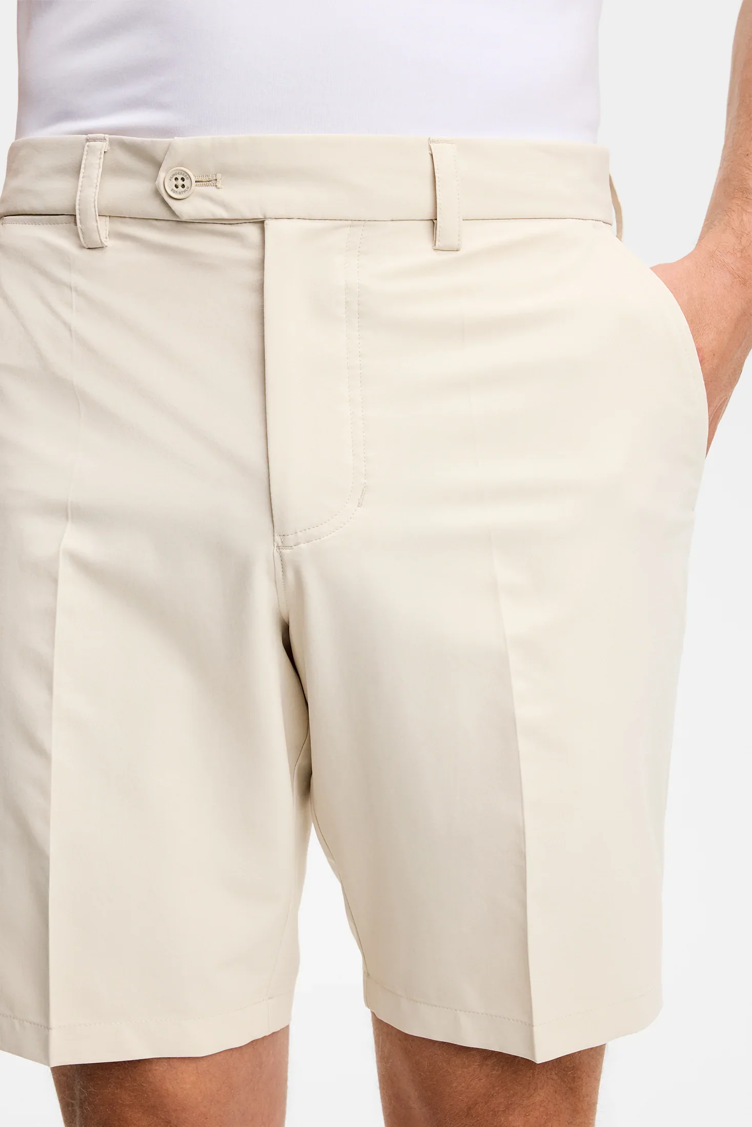 J.LINDEBERG Mitch Golf Shorts – Men’s – Moonbeam - Image 3