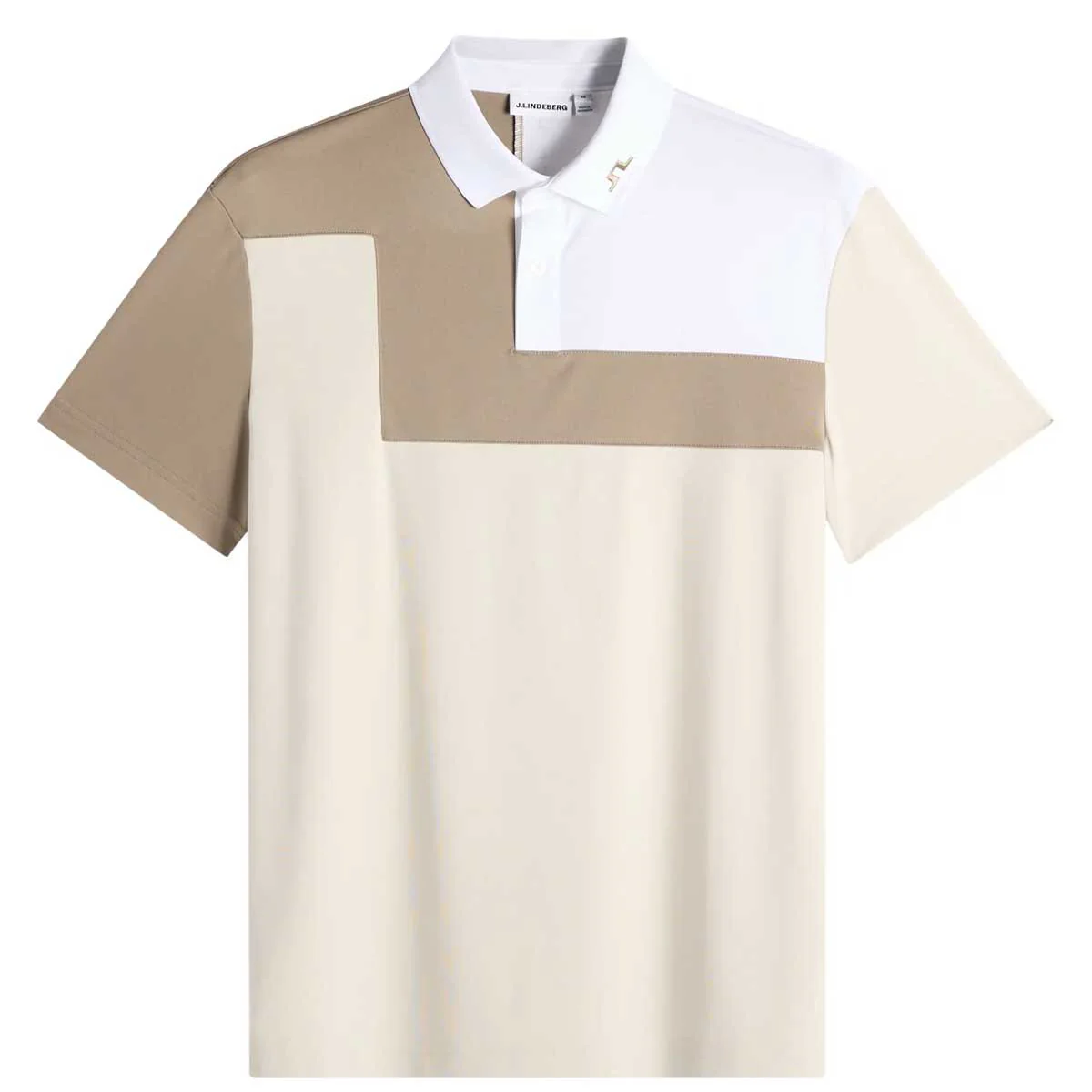 J.LINDEBERG Rody Polo Shirt – Men’s Regular Fit – Moonbeam - Image 5