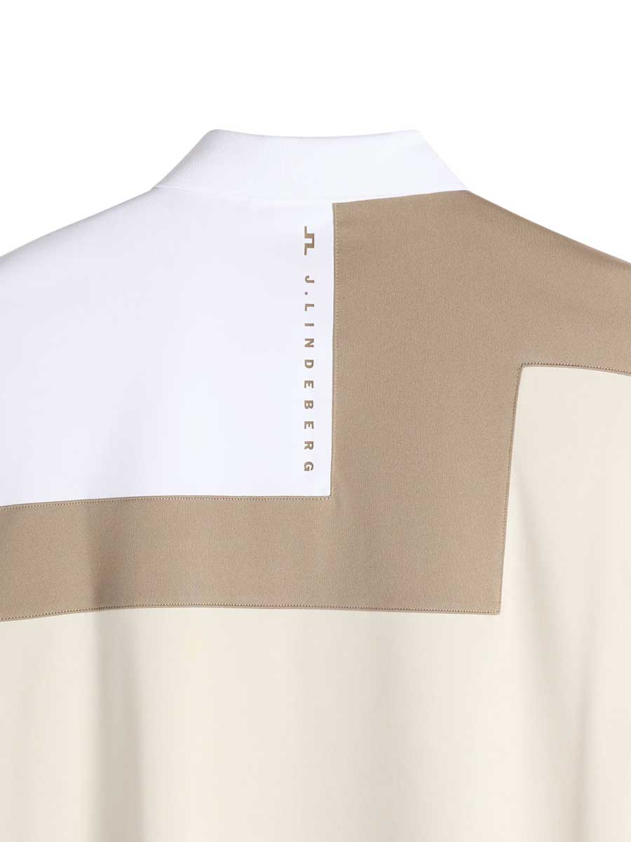 J.LINDEBERG Rody Polo Shirt – Men’s Regular Fit – Moonbeam - Image 7