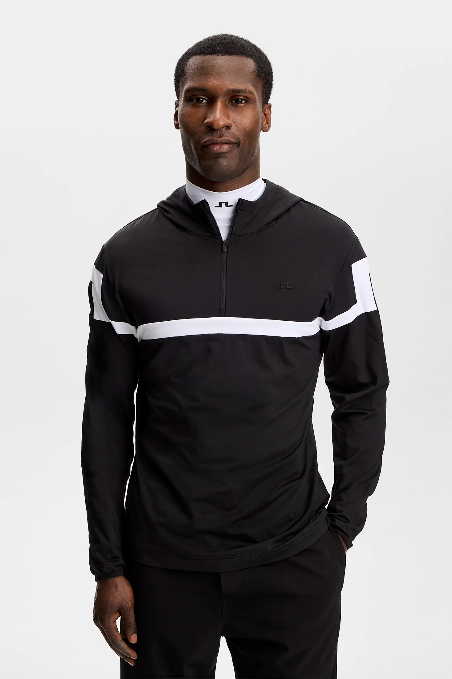 J.LINDEBERG Sole Hoodie – Men’s – Black