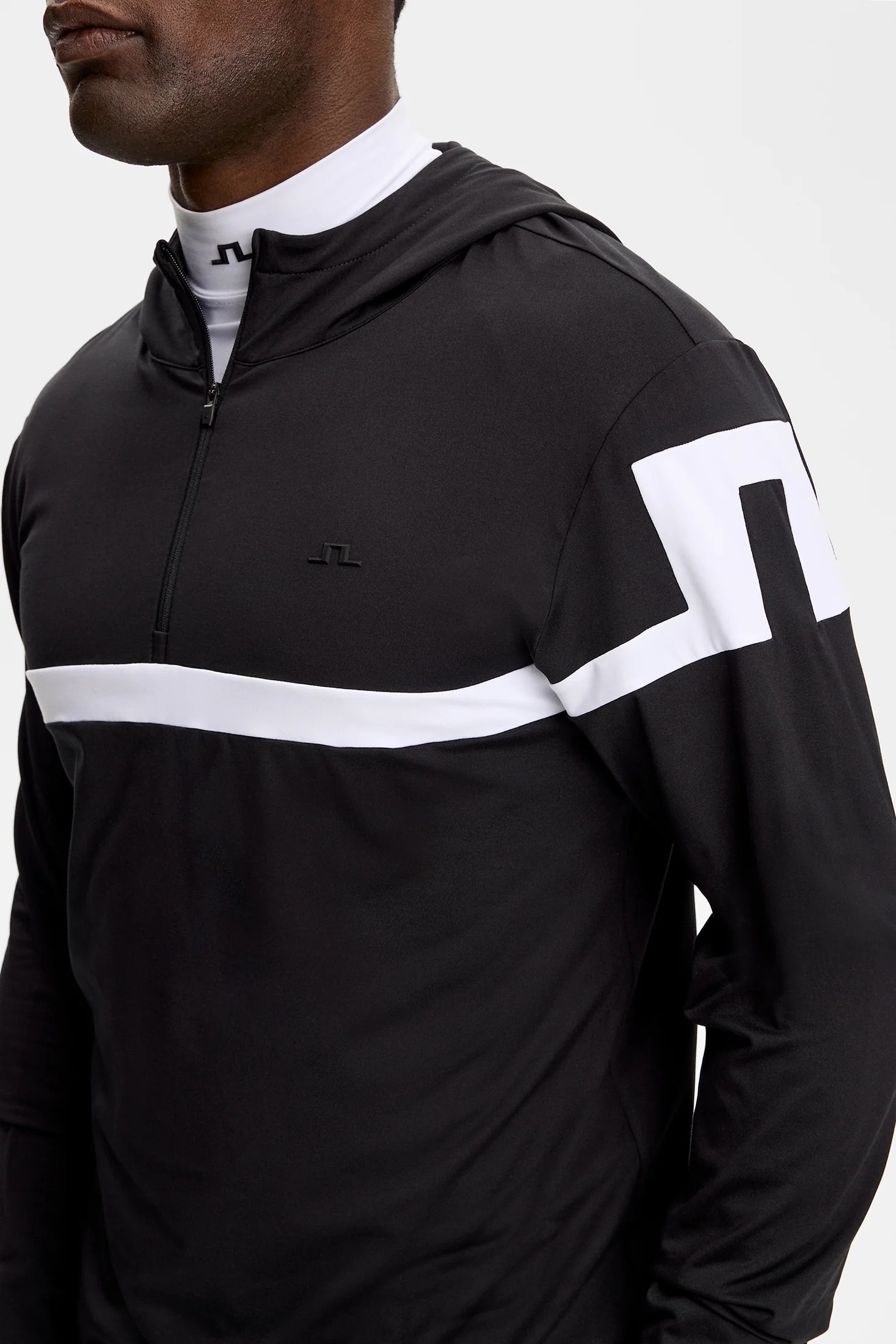 J.LINDEBERG Sole Hoodie – Men’s – Black - Image 3