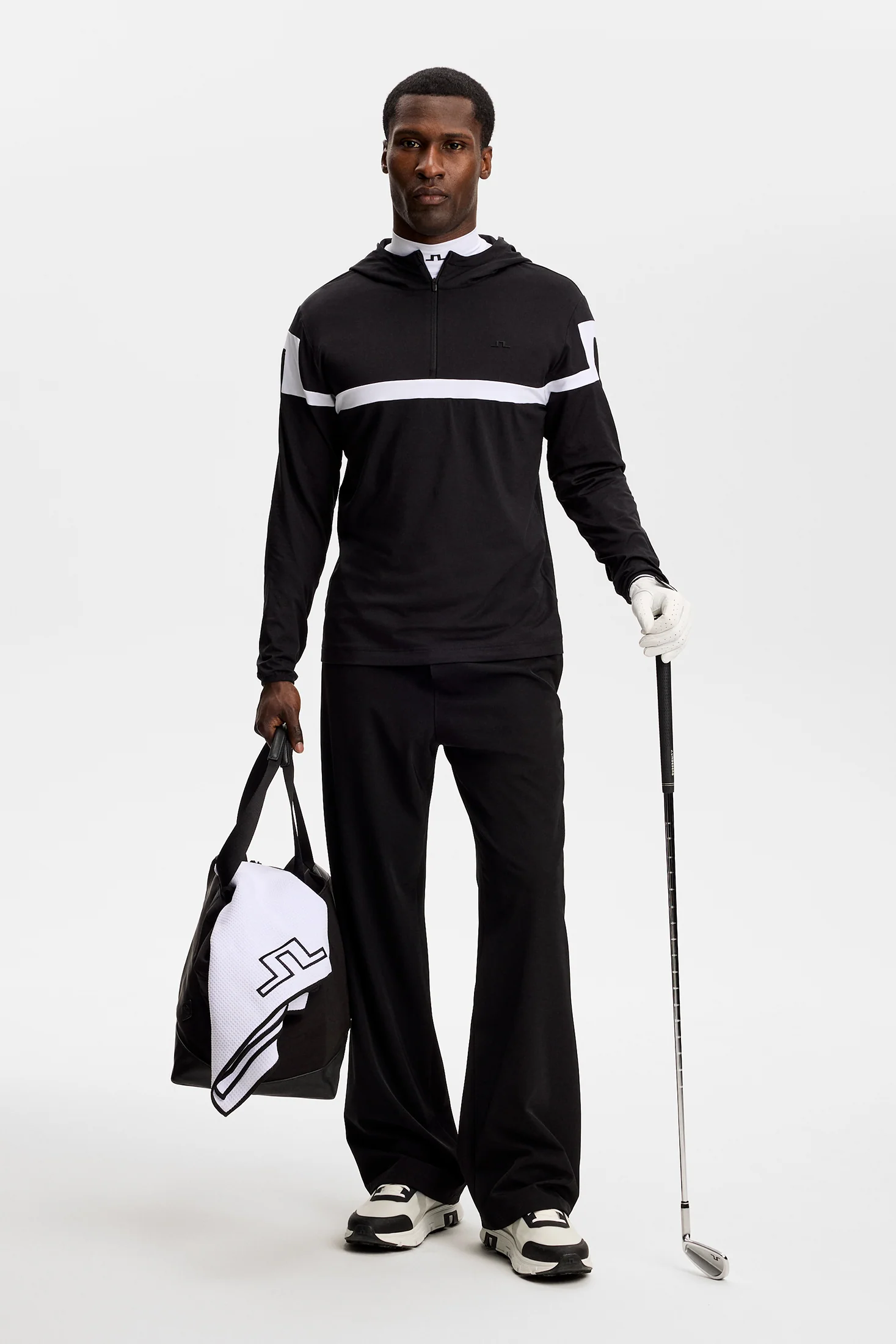 J.LINDEBERG Sole Hoodie – Men’s – Black - Image 4