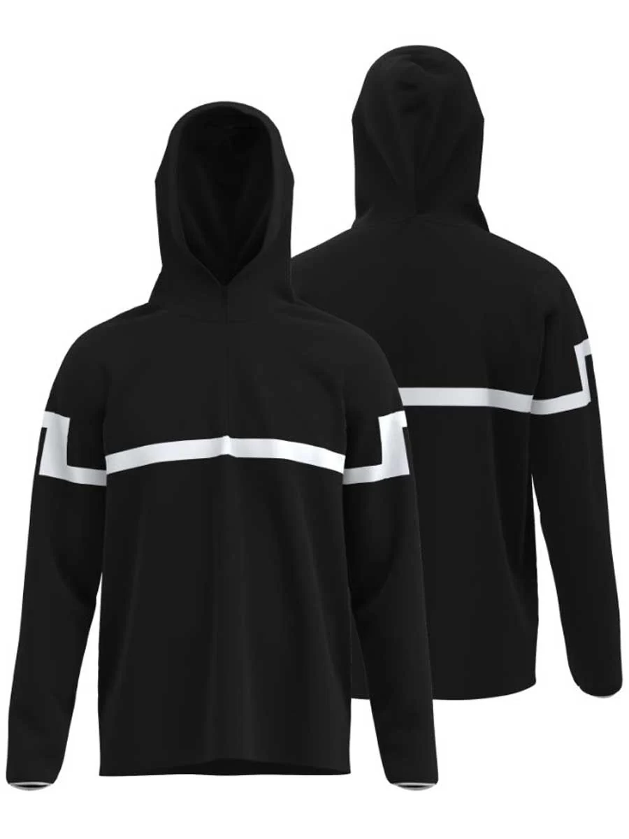 J.LINDEBERG Sole Hoodie – Men’s – Black - Image 6