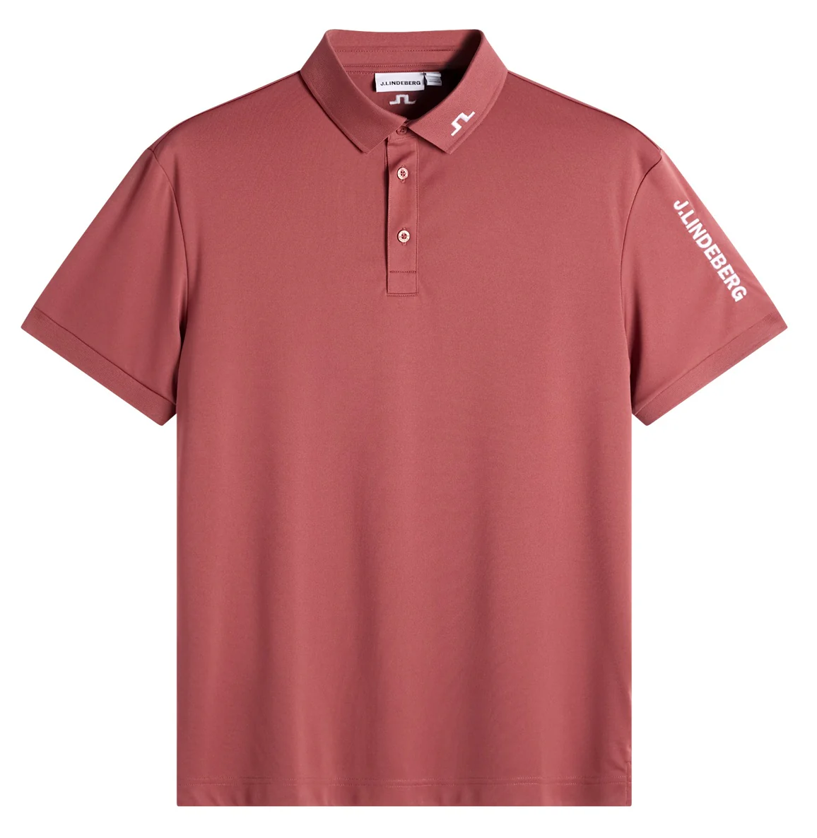 J.LINDEBERG Tour Tech Golf Polo Shirt – Men’s – Apple Butter - Image 4