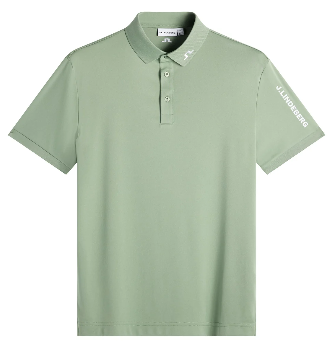 J.LINDEBERG Tour Tech Golf Polo Shirt – Men’s – Hedge Green - Image 5