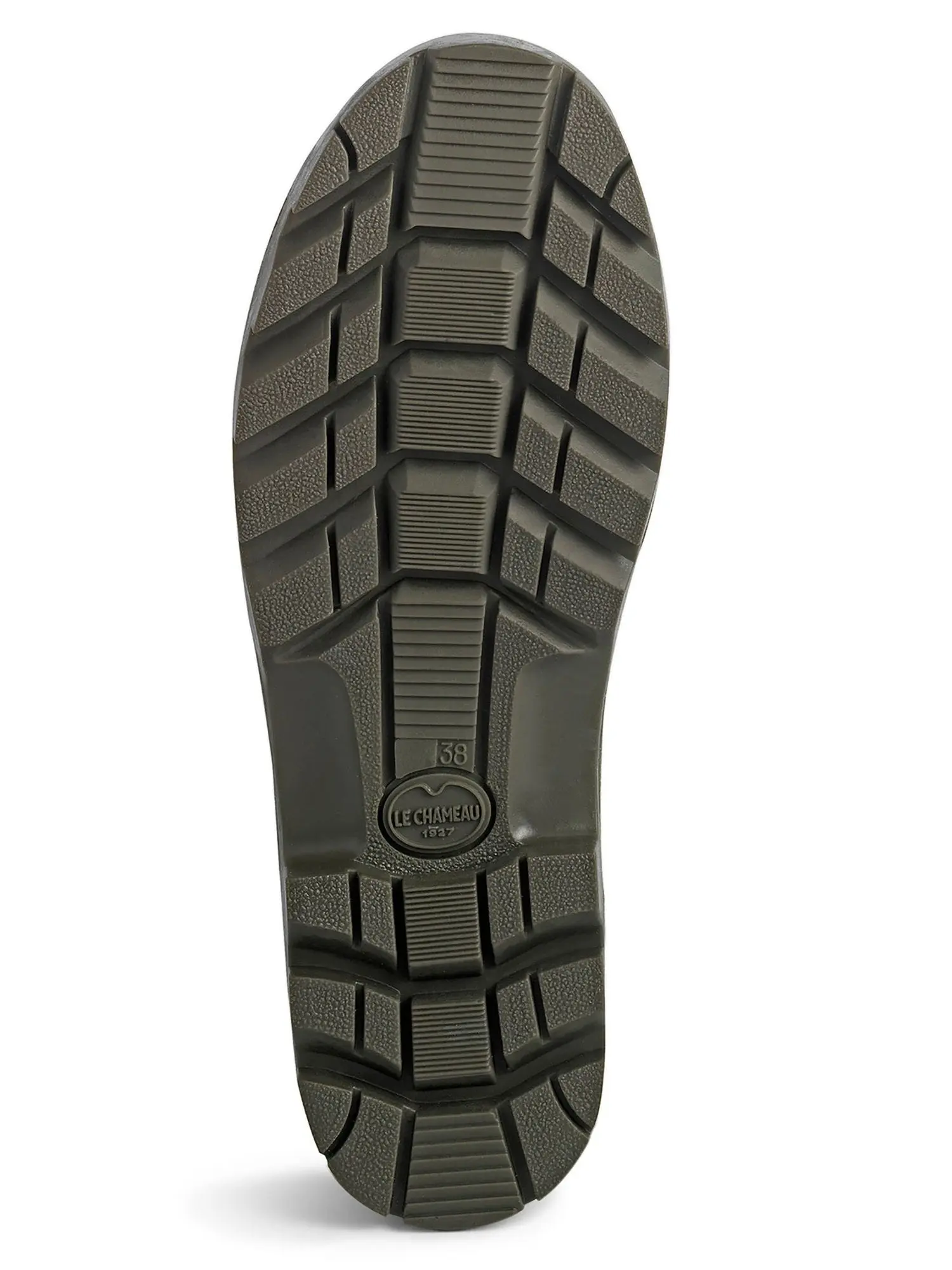 LE CHAMEAU Chasseur Boots - Ladies Neoprene Lined Full Zip - Iconic Green - Image 5