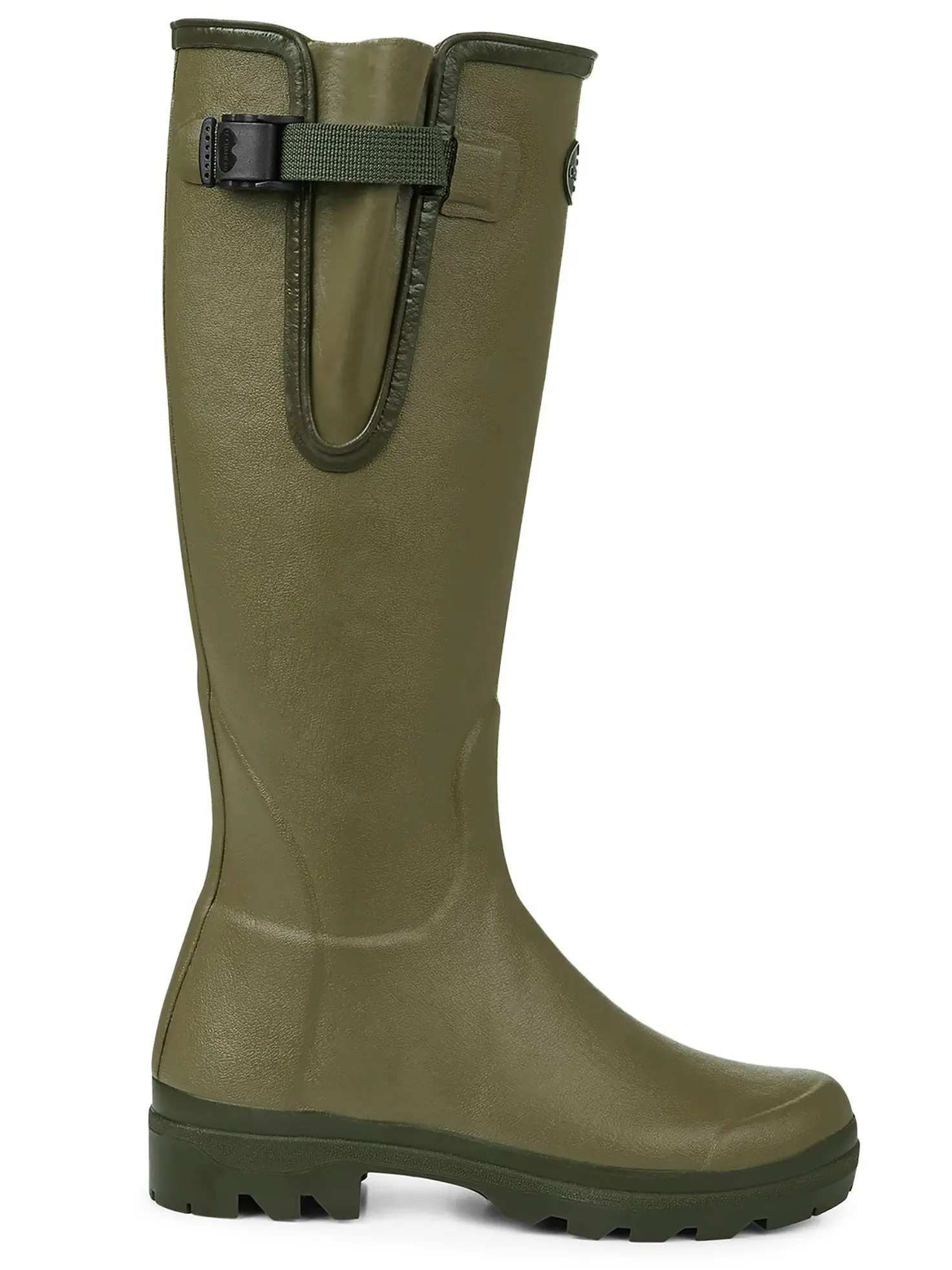 LE CHAMEAU Vierzon Boots - Ladies Jersey Lined - Iconic Green - Image 3