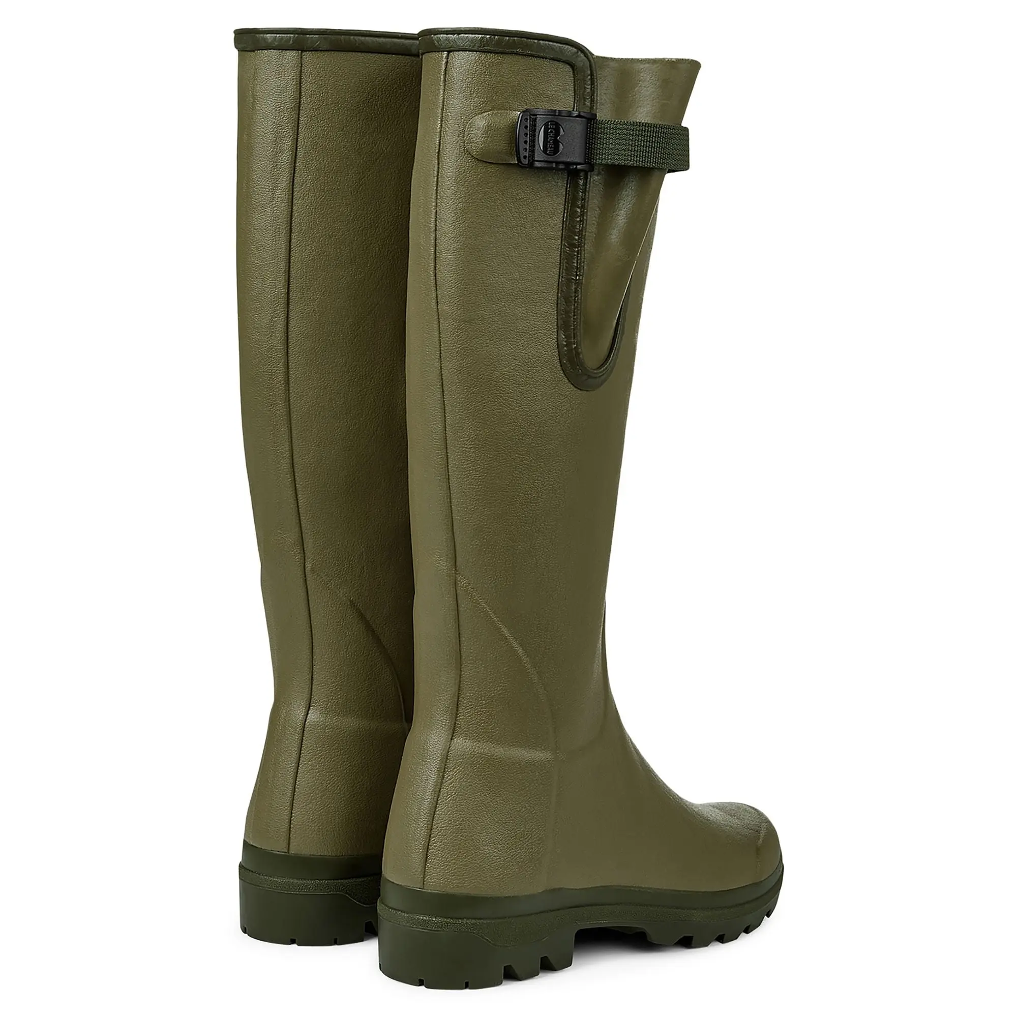 LE CHAMEAU Vierzon Boots - Ladies Jersey Lined - Iconic Green - Image 5