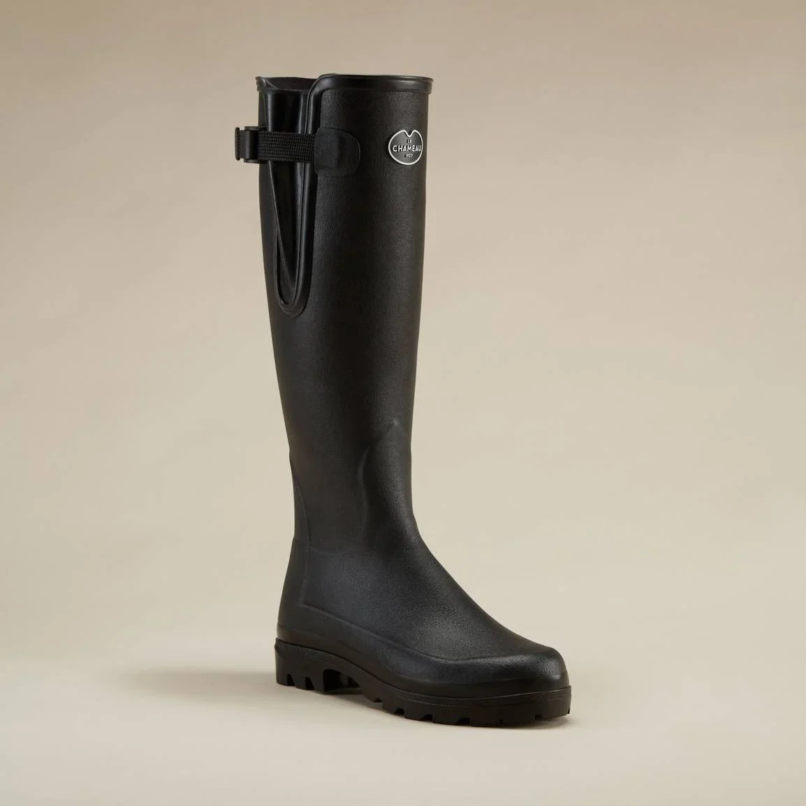 LE CHAMEAU Vierzonord Boots - Ladies Neoprene Lined - Black - Image 6