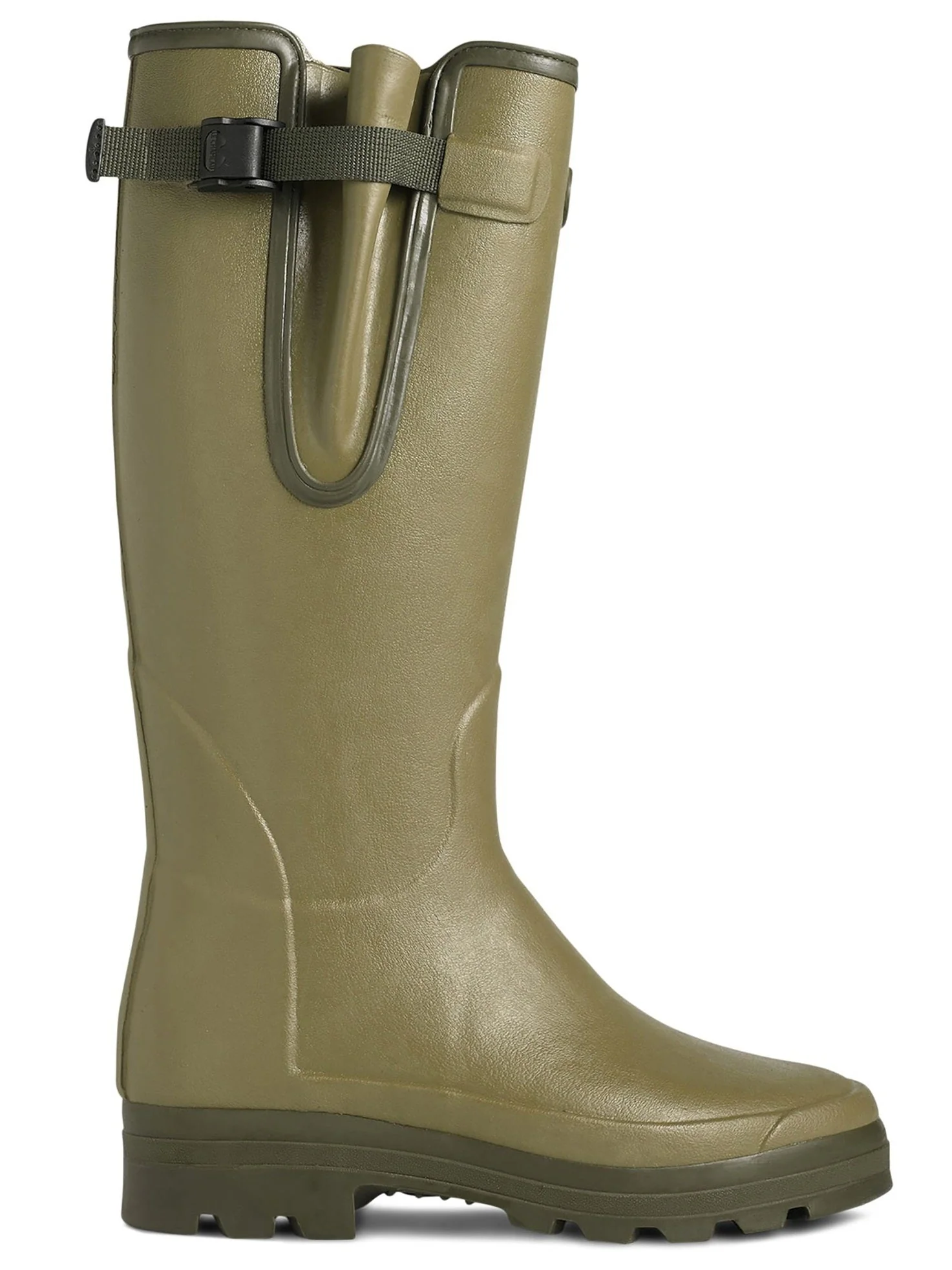 LE CHAMEAU Vierzonord Plus Cold Weather Boots - Mens Neoprene Lined - Iconic Green - Image 2