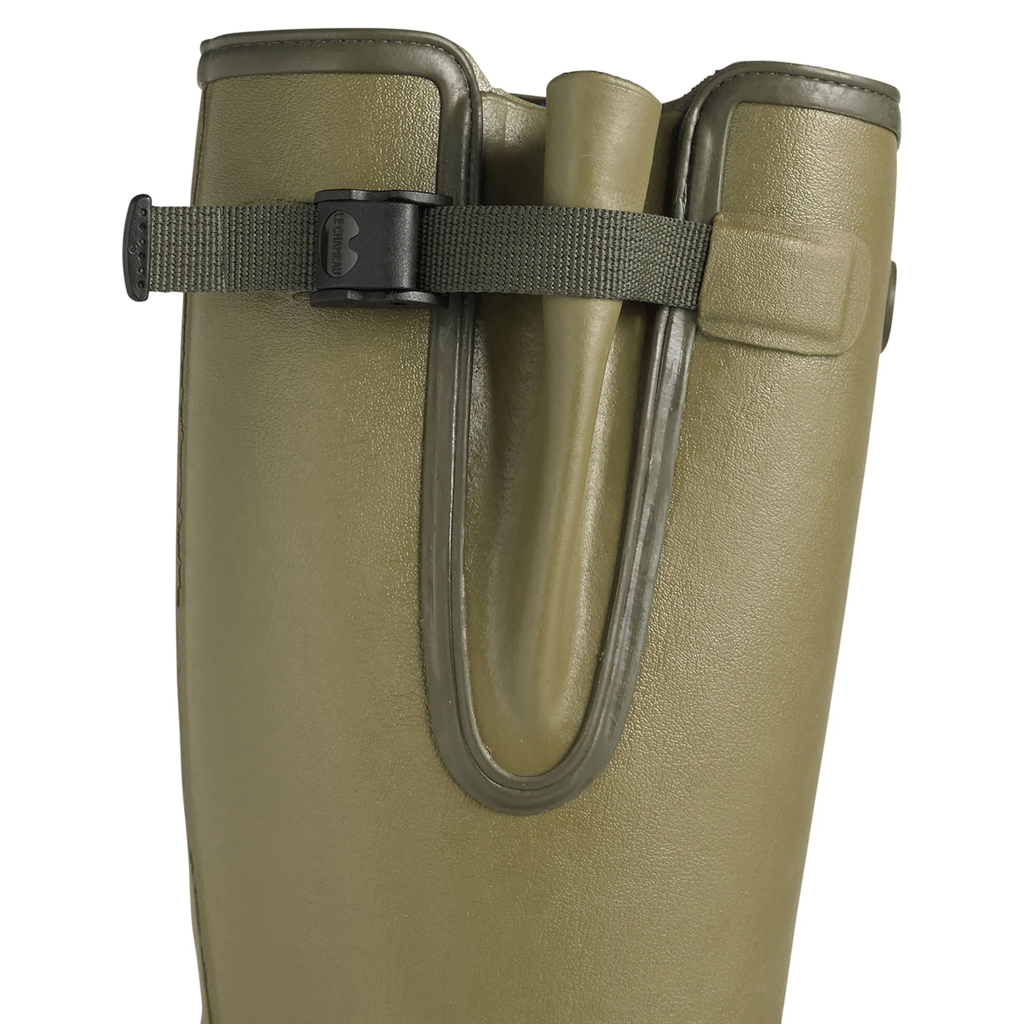 LE CHAMEAU Vierzonord Plus Cold Weather Boots - Mens Neoprene Lined - Iconic Green - Image 4