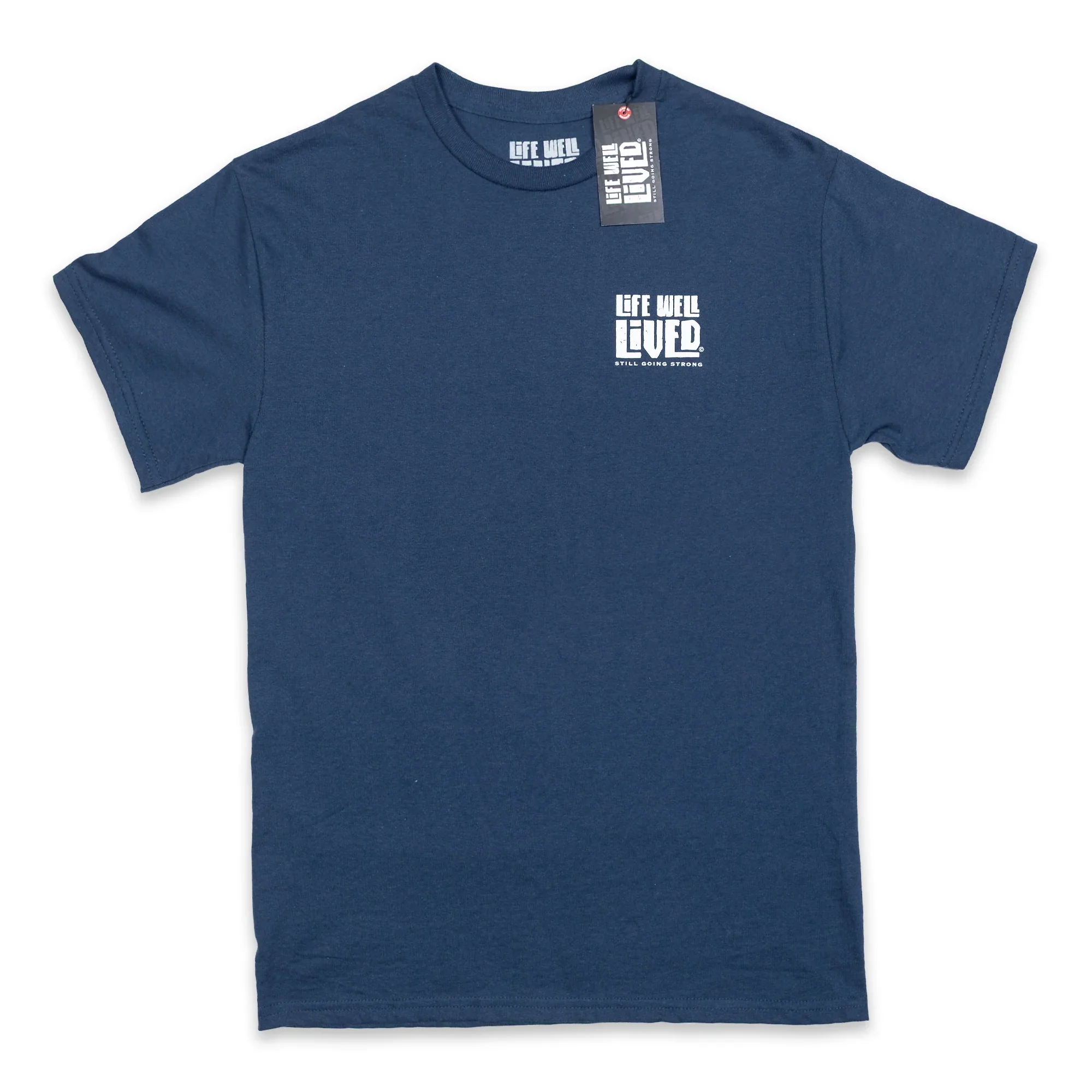 LIFE WELL LIVED Men's Soft Cotton T-Shirt - Full Bodied - Image 2