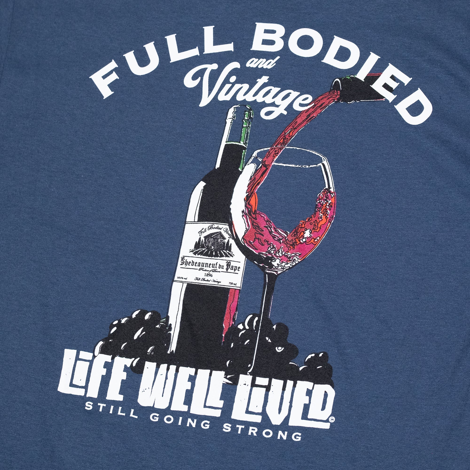 LIFE WELL LIVED Men's Soft Cotton T-Shirt - Full Bodied - Image 3