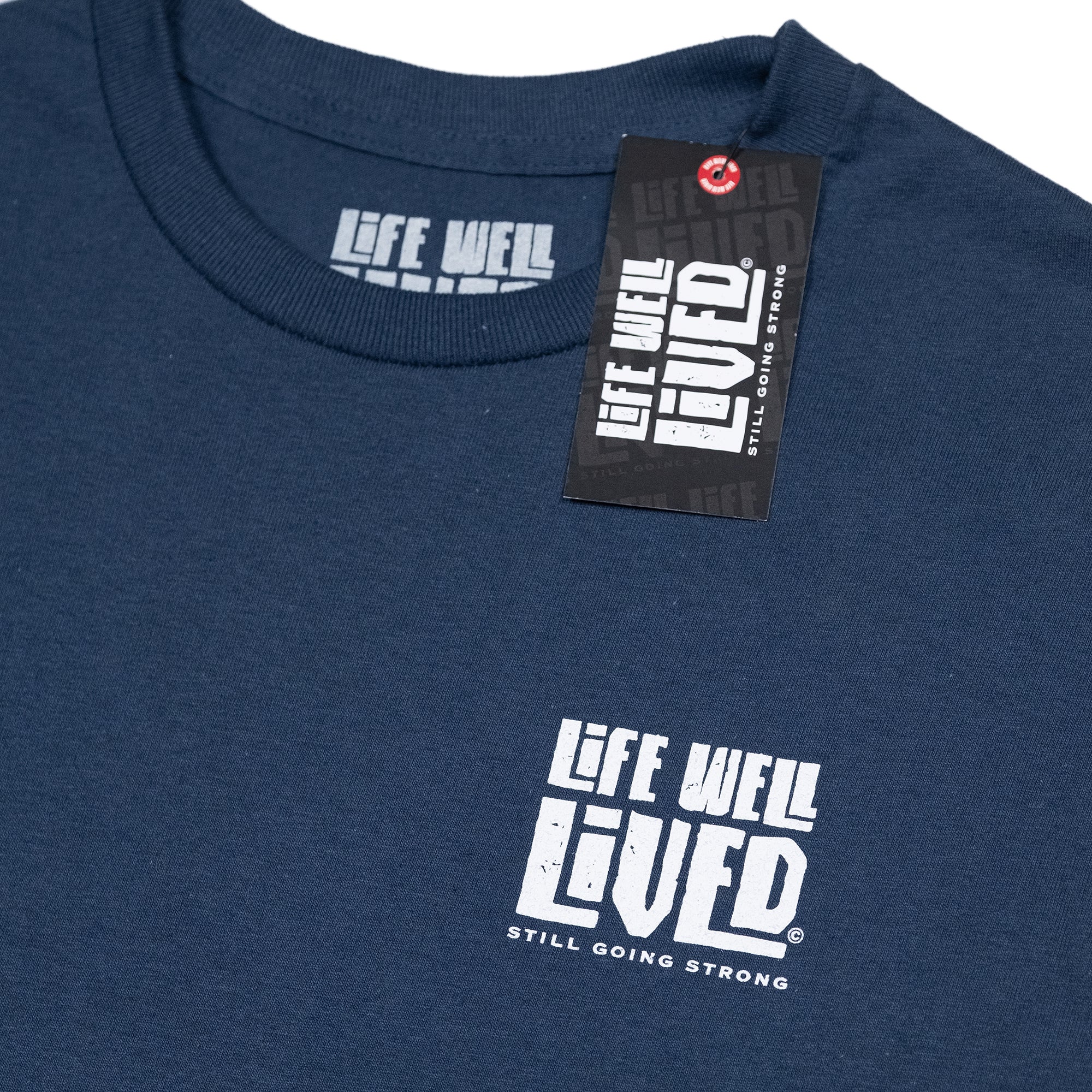 LIFE WELL LIVED Men's Soft Cotton T-Shirt - Full Bodied - Image 4