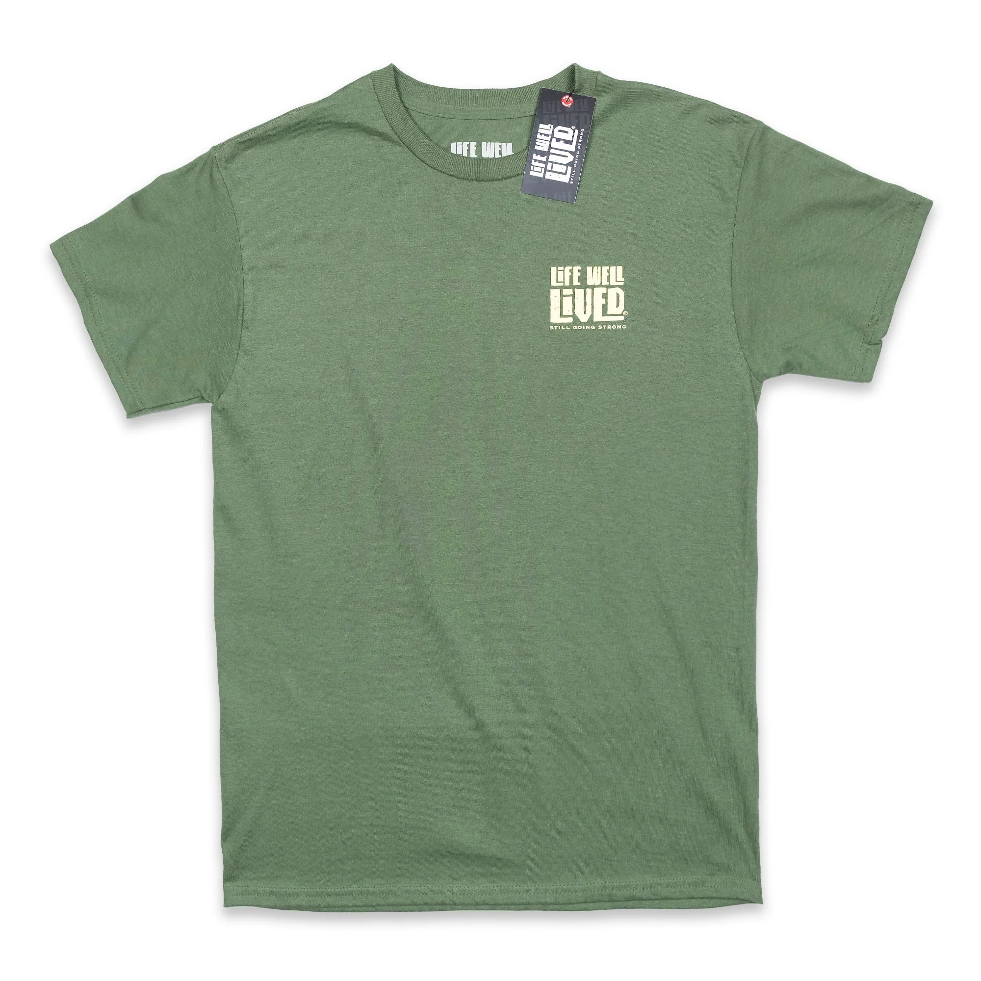 LIFE WELL LIVED Men's Soft Cotton T-Shirt - Weekend Warrior - Image 2