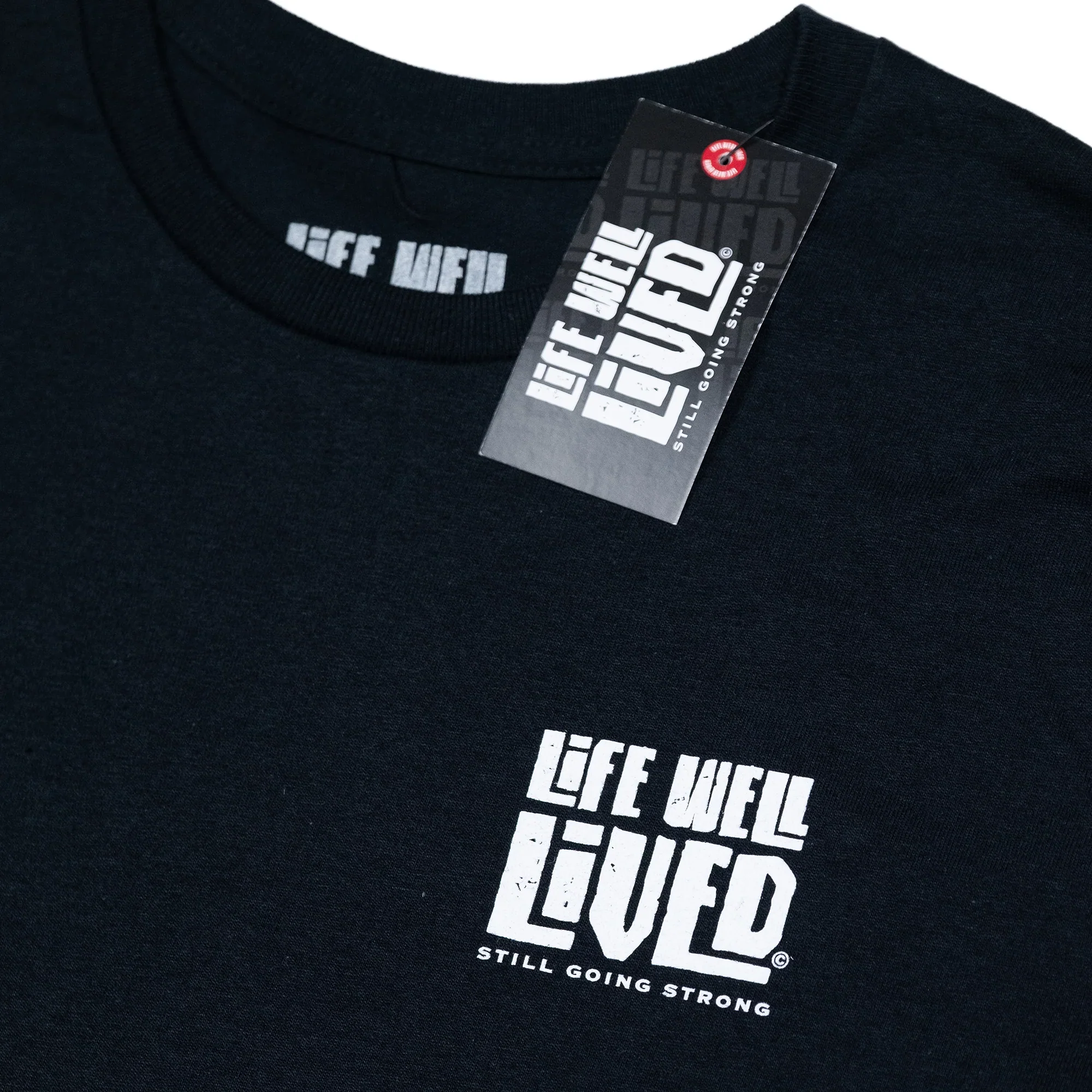 LIFE WELL LIVED Men's Soft Cotton T-Shirt - Well Oiled Bike - Image 4