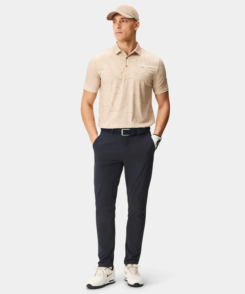 MACADE Men's Lightweight Golf Trousers – Technical Stretch Tapered Fit - Navy - Image 6