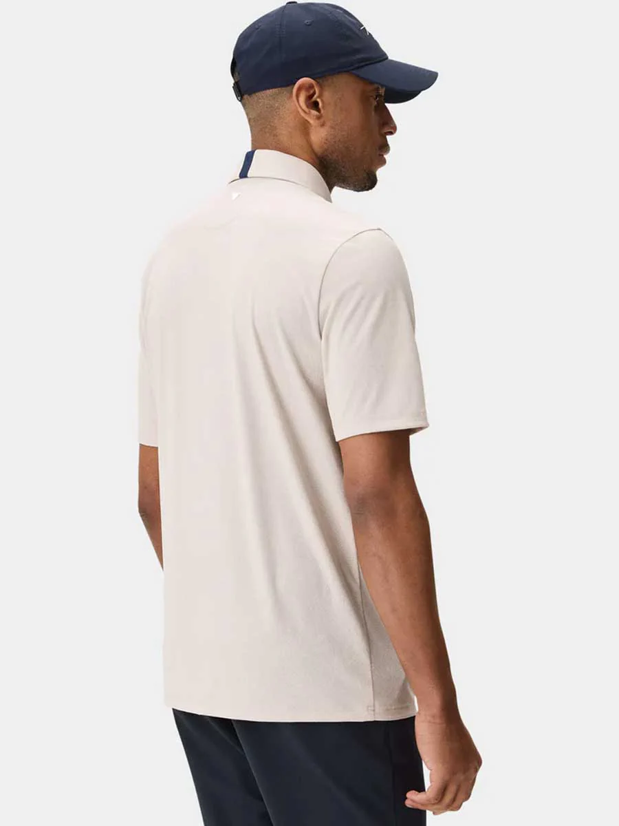 MACADE Paisley Core Polo Shirt – Men's - Tan - Image 2