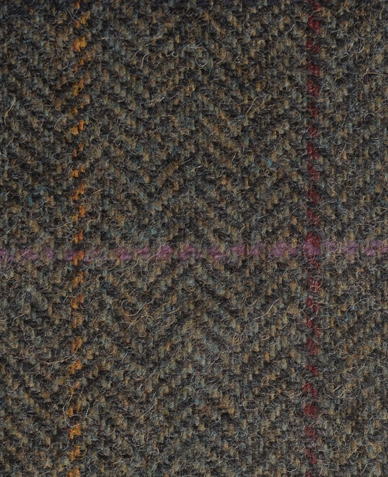 MAGEE Donegal Tweed Jacket - Mens Clady - Forest Green With Subtle Overcheck - Image 2