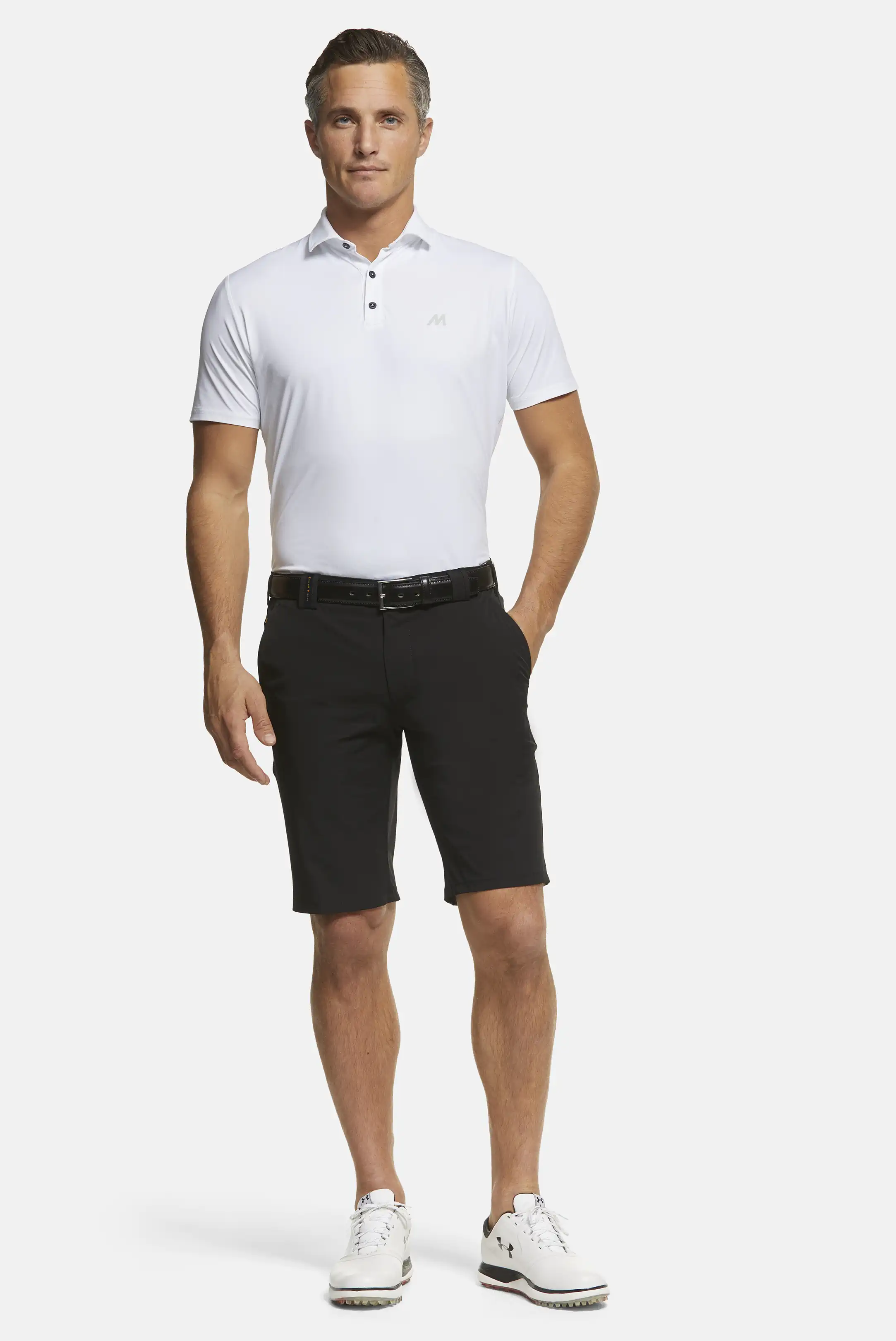MEYER Golf Shorts - St. Andrews 8070 High Performance Stretch - Black - Image 5