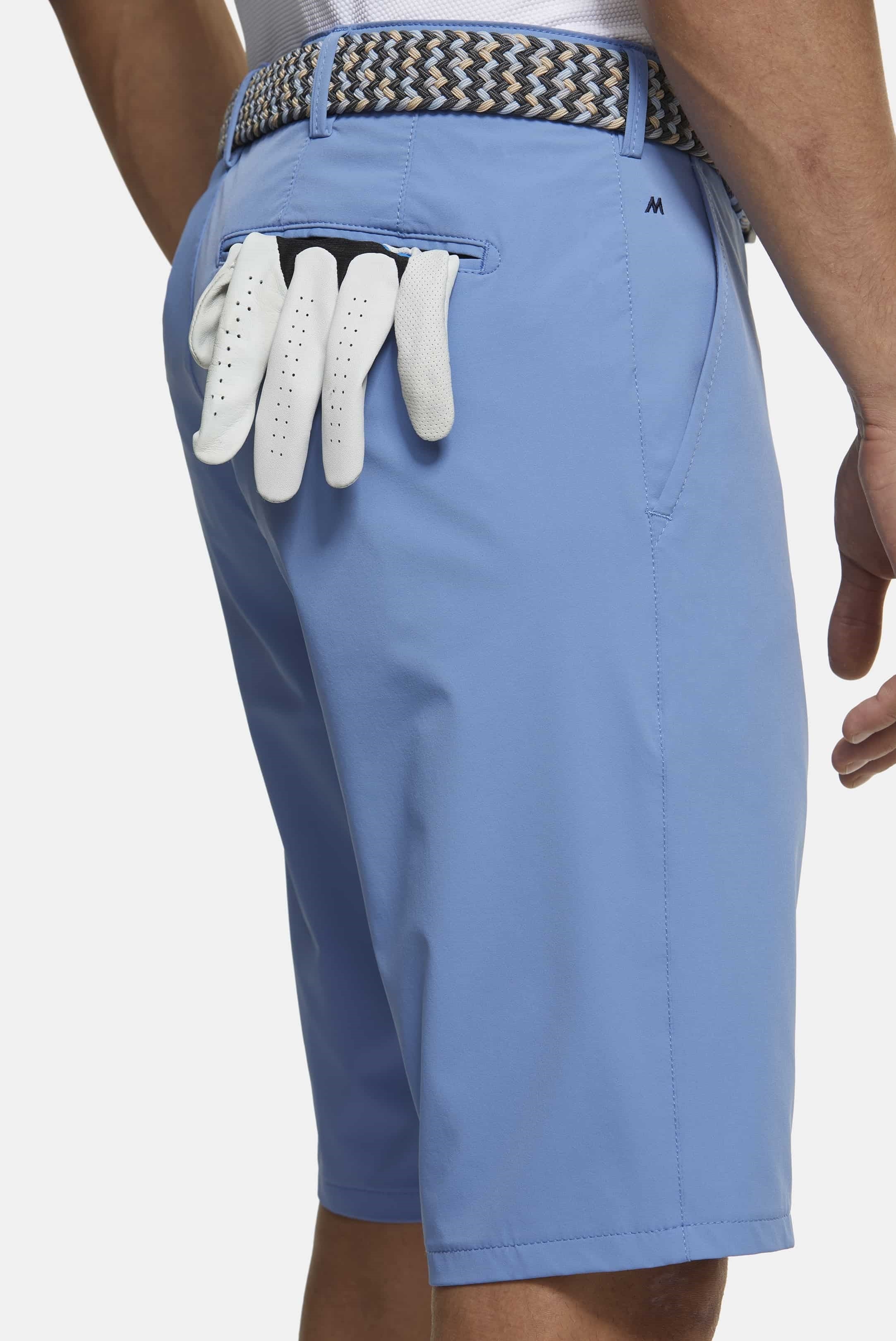 MEYER Golf Shorts - St. Andrews 8070 High Performance Stretch - Light Blue - Image 2