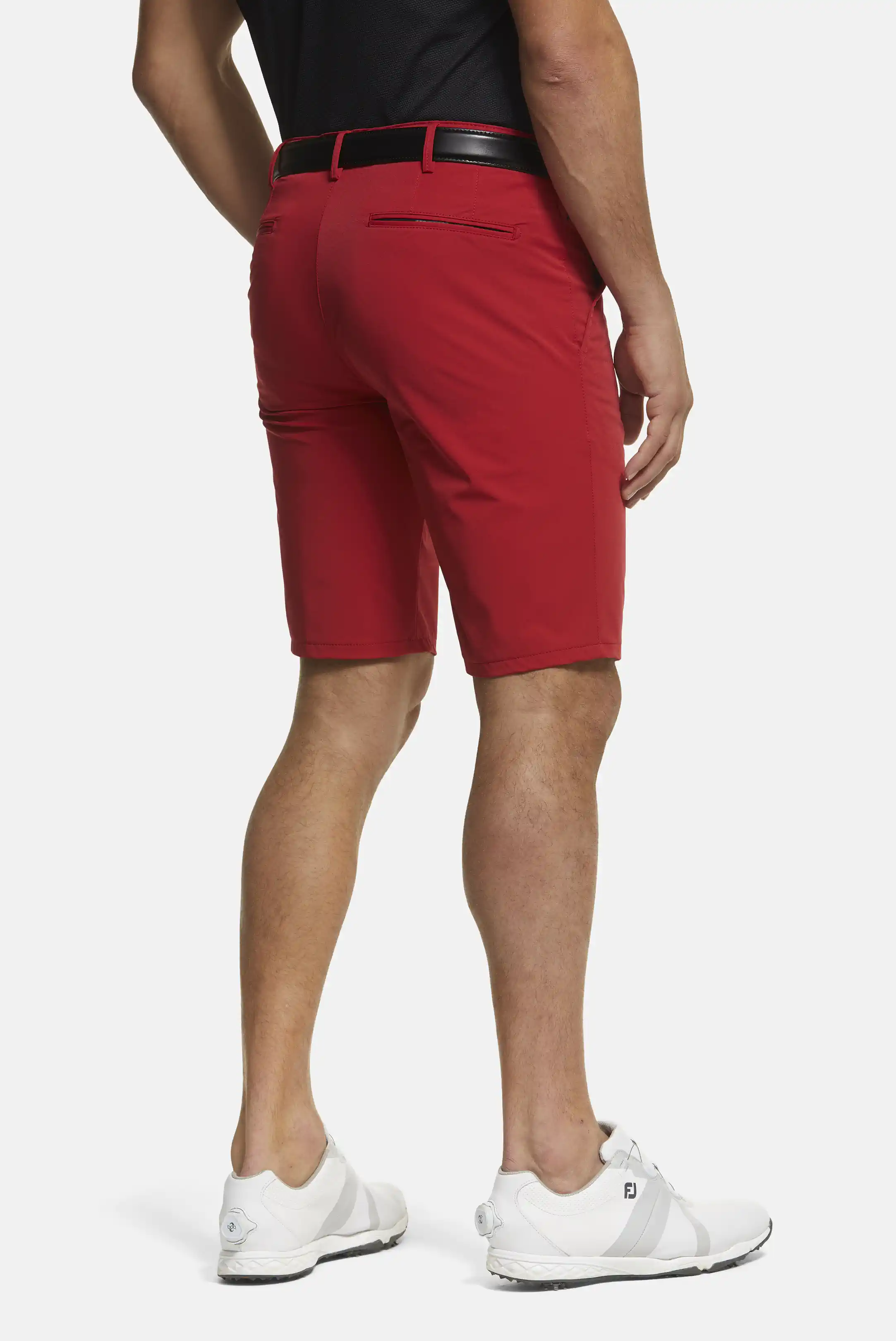 MEYER Golf Shorts - St. Andrews 8070 High Performance Stretch - Red - Image 3