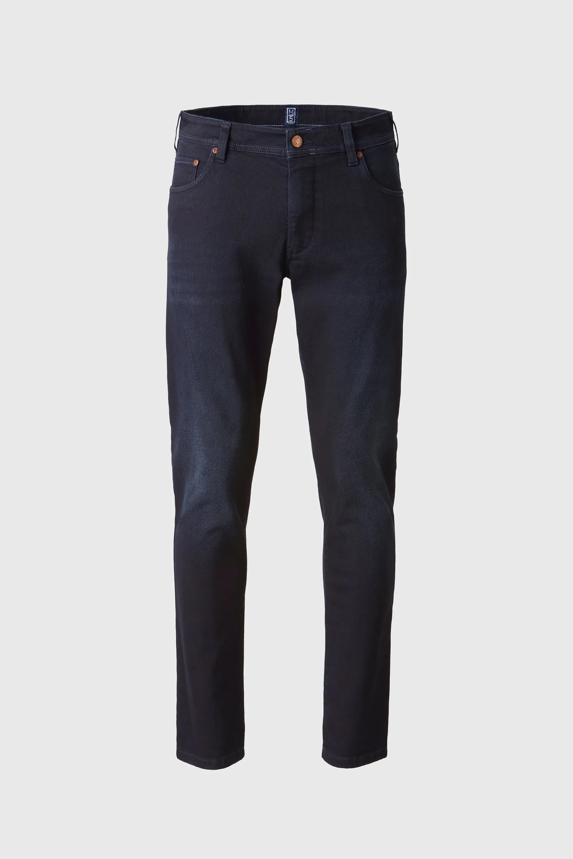 MEYER M5 Jeans – 6267 Modern Fit – Hand-Finished Organic Denim – Dark Blue - Image 7