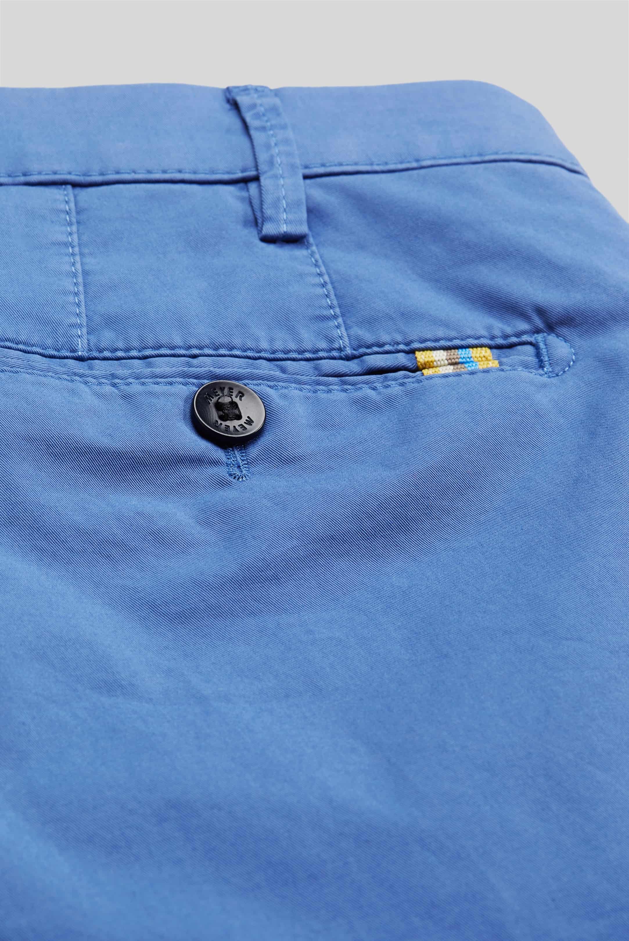 MEYER B-Palma Shorts - Men's Cotton Twill - Blue - Image 5