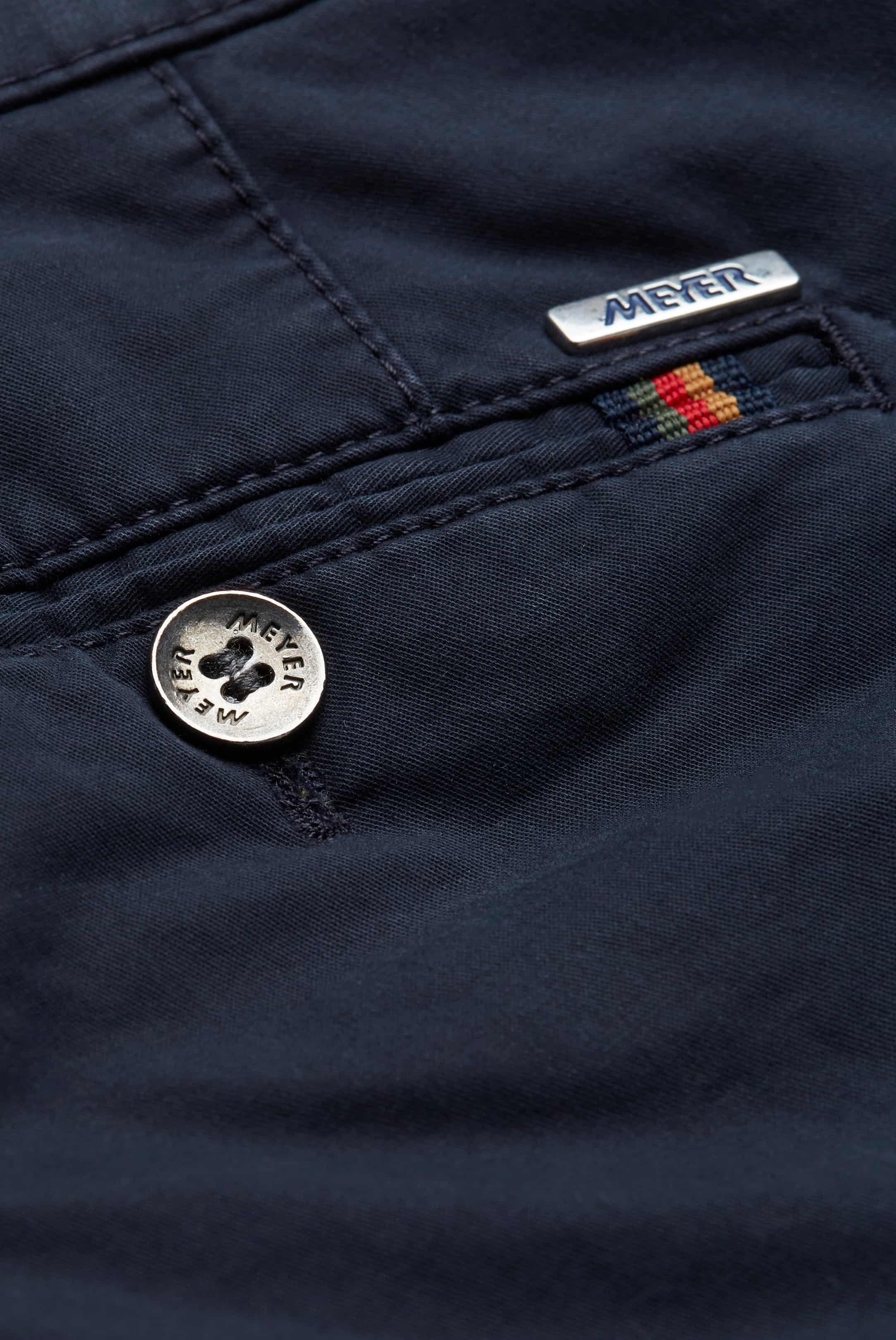 MEYER B-Palma Shorts - Men's Cotton Twill - Navy - Image 4