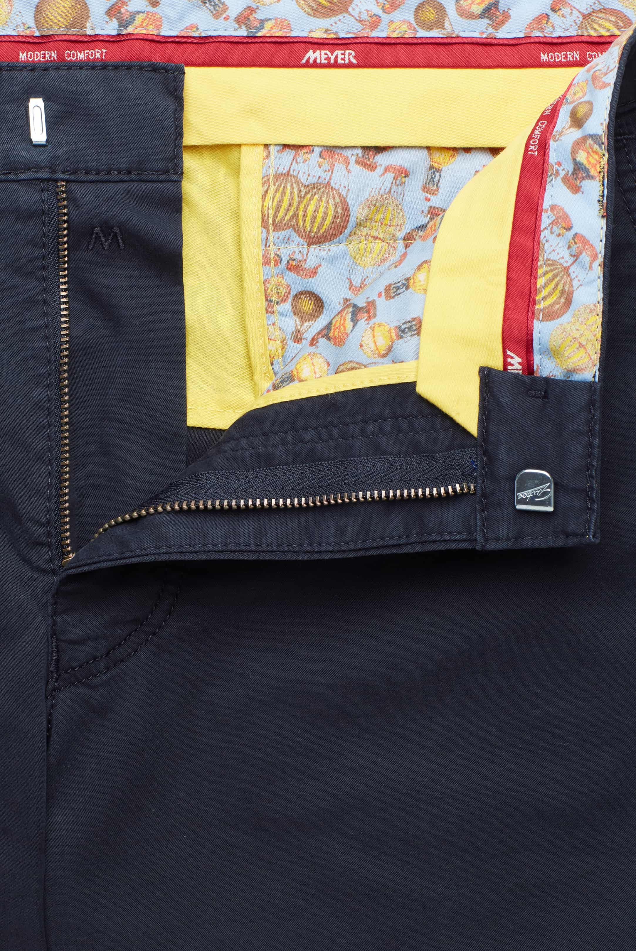 MEYER B-Palma Shorts - Men's Cotton Twill - Navy - Image 6