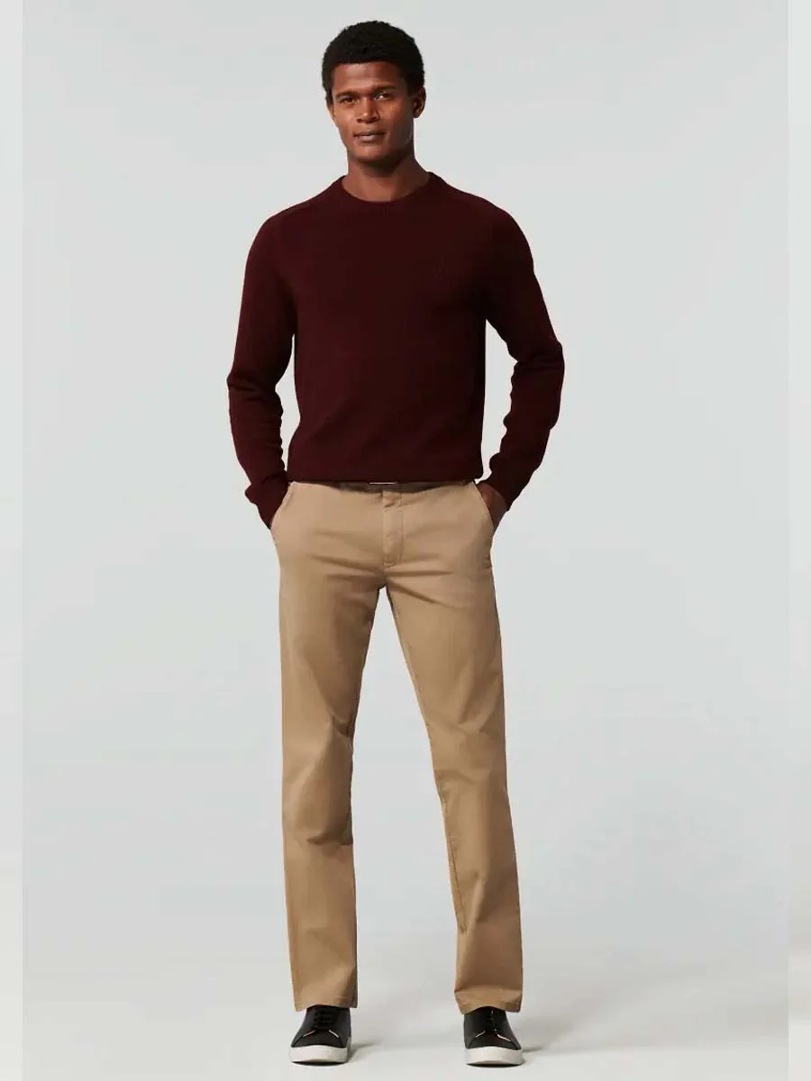 MEYER Roma Trousers - 316 Luxury Cotton Chinos - Camel - Image 4