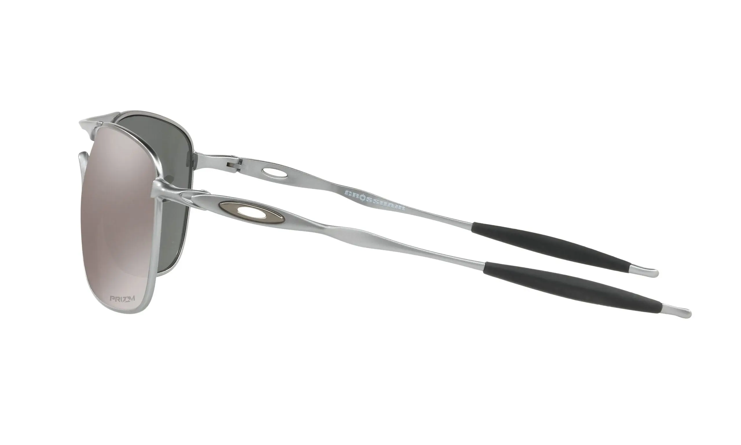 OAKLEY Crosshair Sunglasses - Lead - Prizm Black Polarized Lens - Image 2