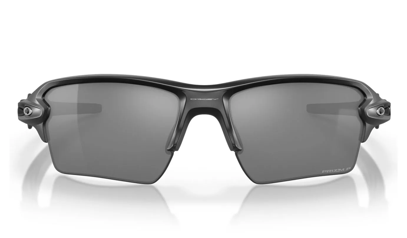 OAKLEY Flak 2.0 XL Sunglasses - Matte Black - Prizm Black Polarized Lens - Image 3