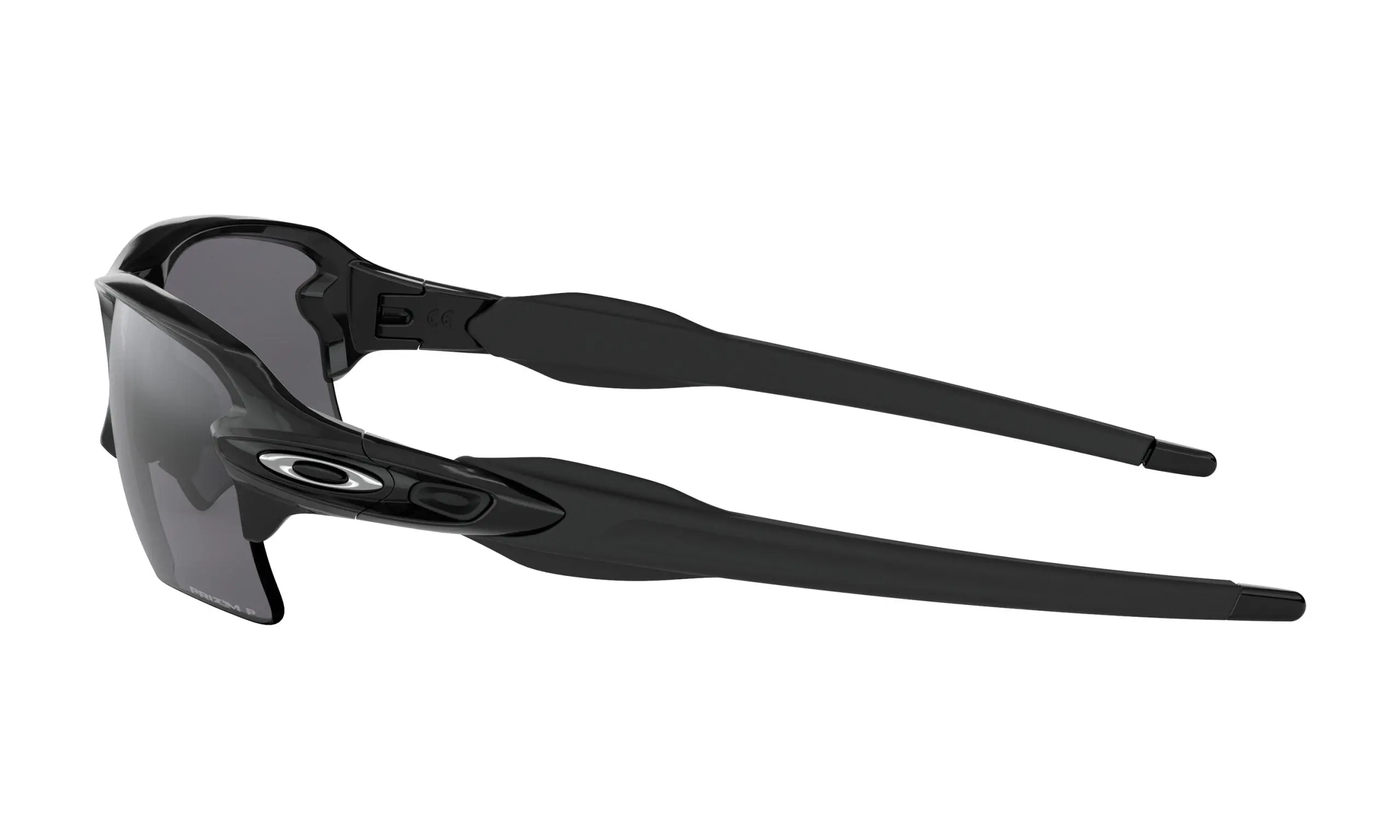 OAKLEY Flak 2.0 XL Sunglasses - Polished Black - Prizm Black Polarized Lens - Image 2