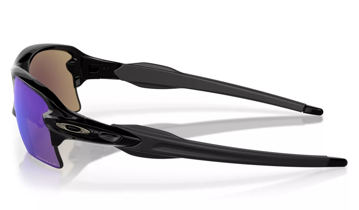 OAKLEY Flak 2.0 XL Sunglasses - Polished Black - Prizm Sapphire Polarized Lens - Image 2