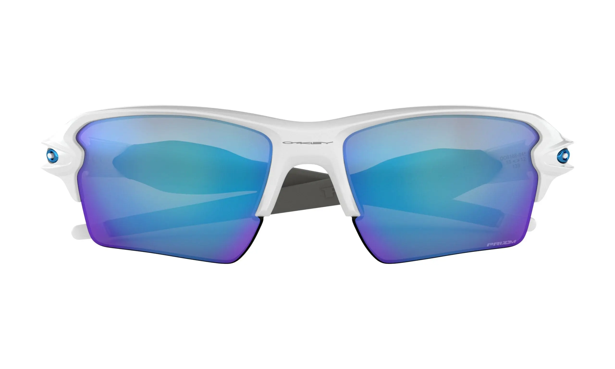 OAKLEY Flak 2.0 XL Sunglasses - Polished White - Prizm Sapphire - Image 6
