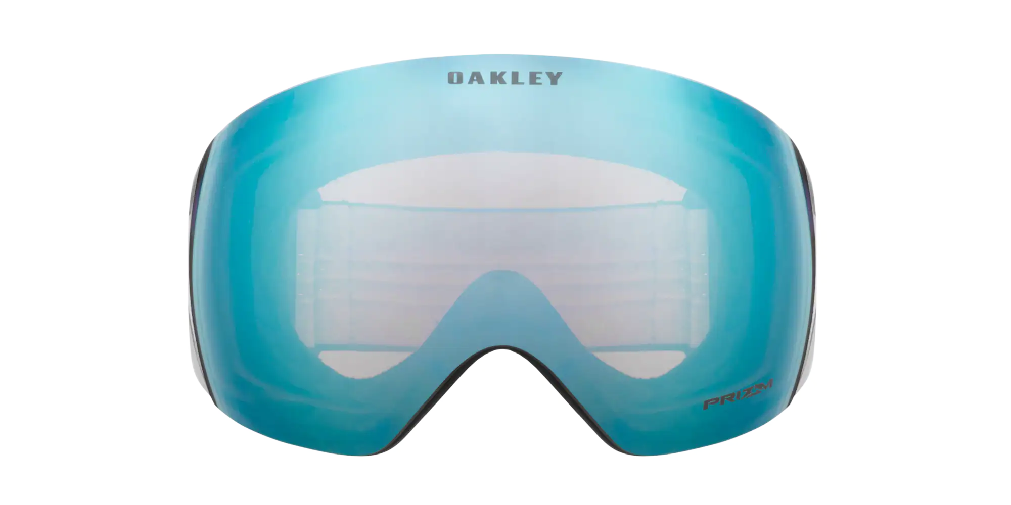 OAKLEY Flight Deck L Snow Goggles - Matte Black Strap - Prizm Snow Sapphire Iridium Lens - Image 2