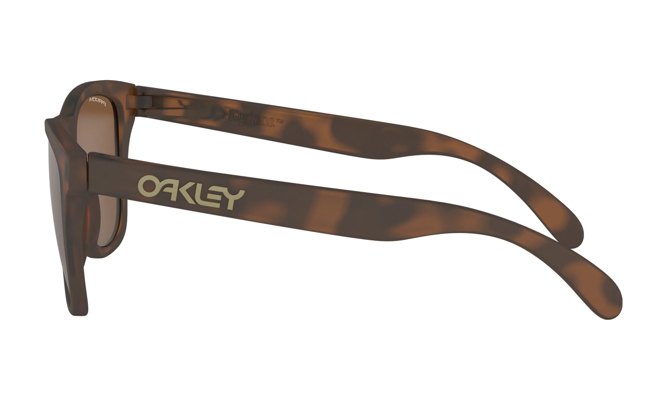 OAKLEY Frogskins Sunglasses - Matte Brown Tortoise - Prizm Tungsten Lens - Image 2