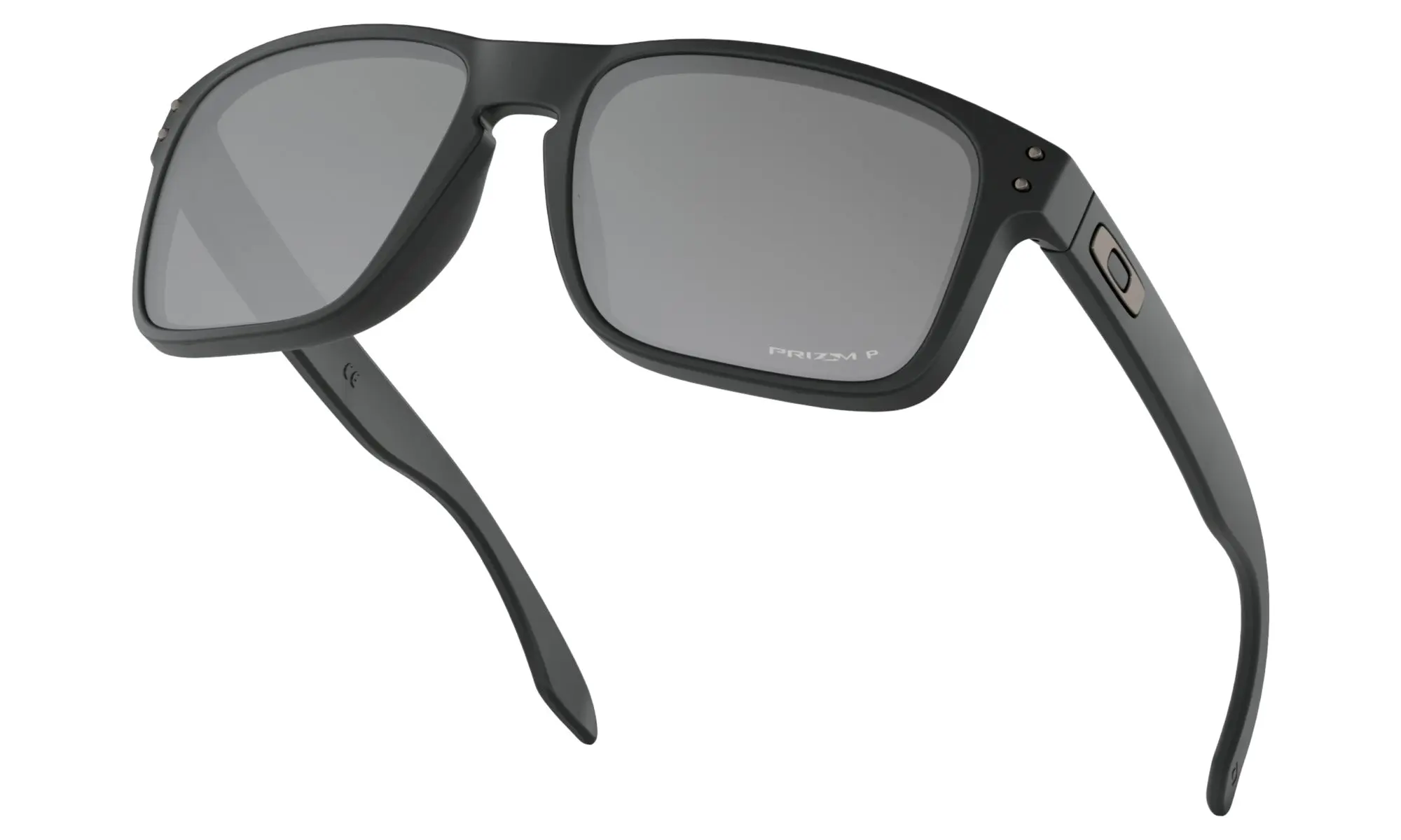 OAKLEY Holbrook Sunglasses - Matte Black - Prizm Black Polarized Lens - Image 5