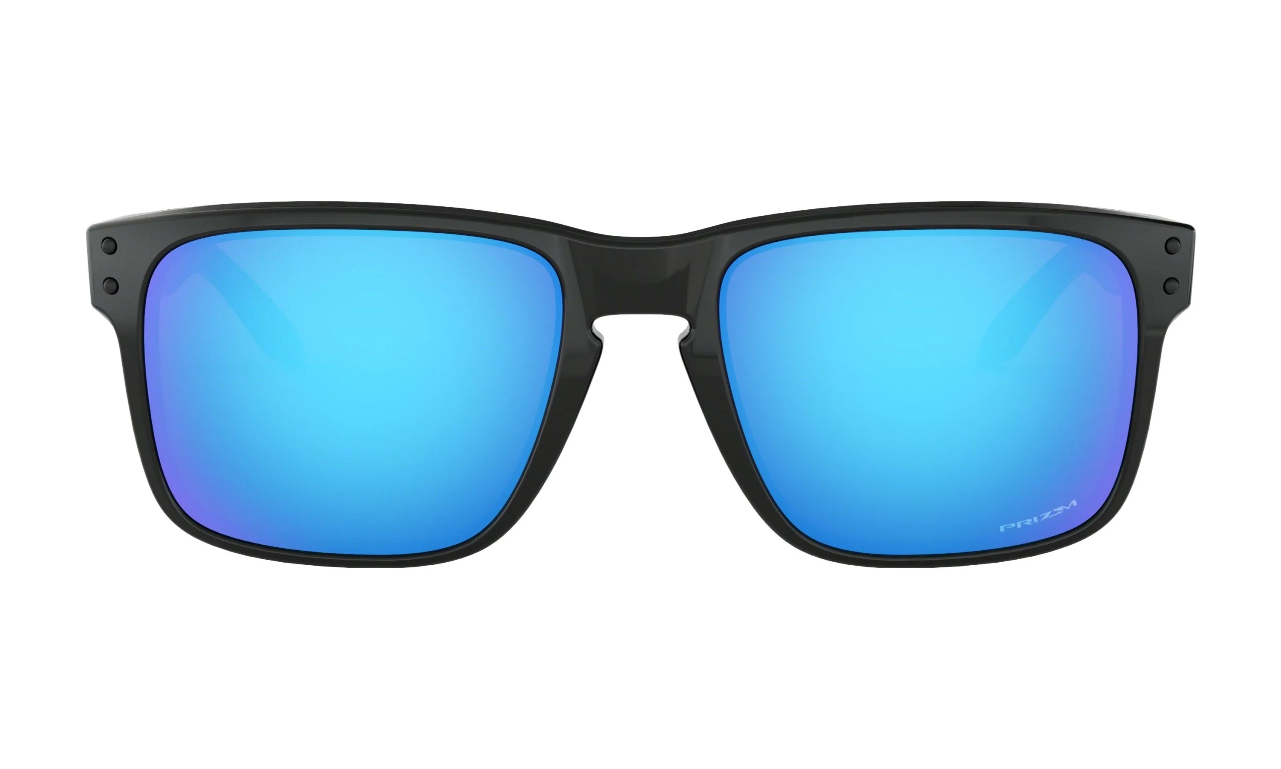 OAKLEY Holbrook Sunglasses - Polished Black - Prizm Sapphire Lens - Image 3
