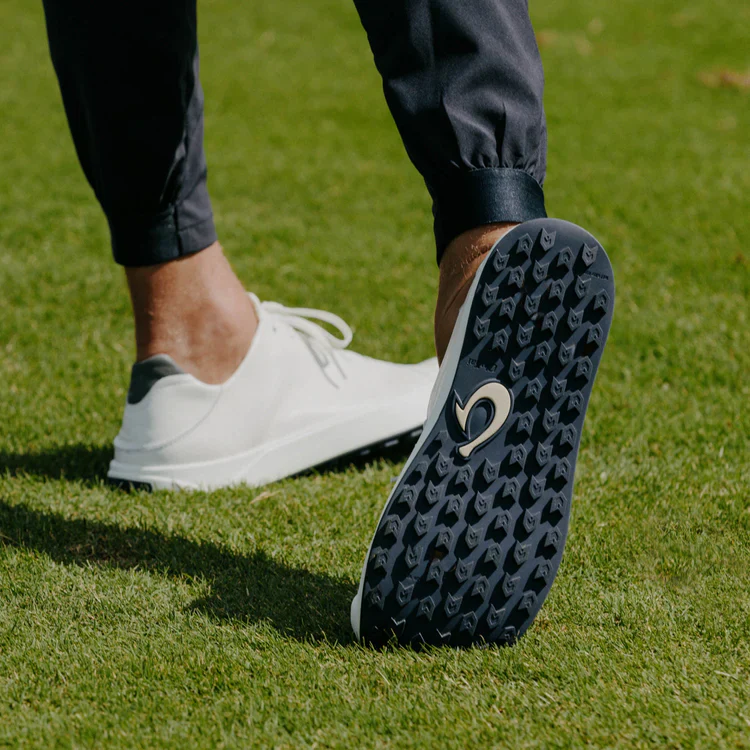 OLUKAI Wai‘alae Men’s Golf Shoes – Lightweight Performance – White - Image 10