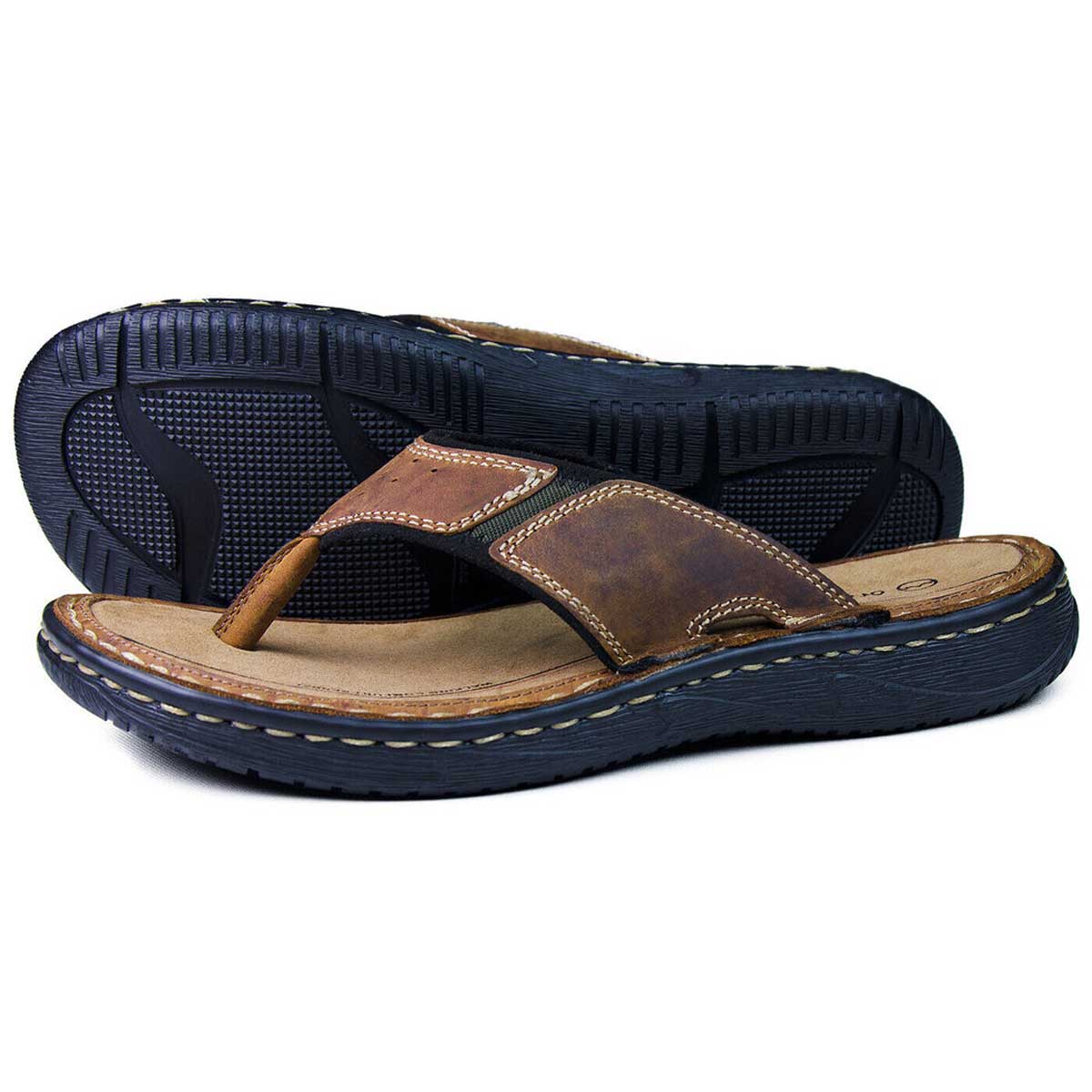 ORCA BAY Belize Leather Sandals - Men's - Sand
